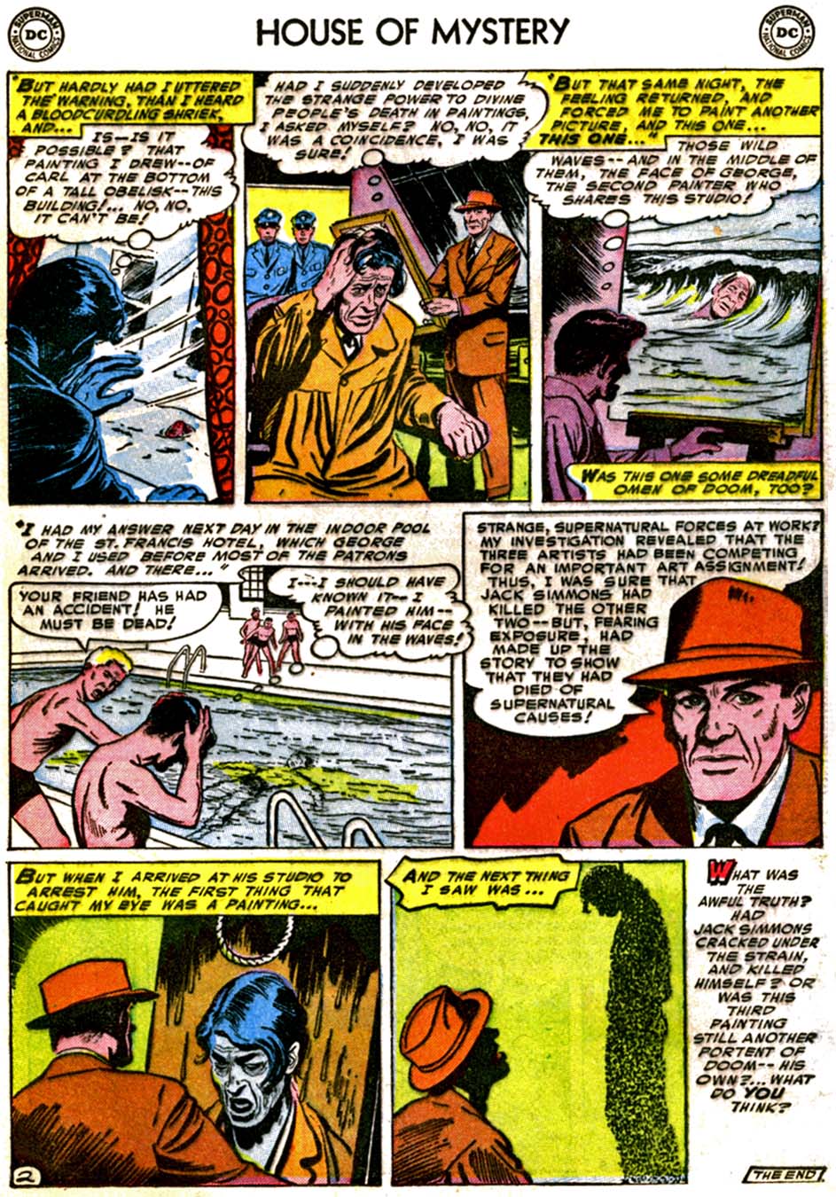 Read online House of Mystery (1951) comic -  Issue #22 - 17