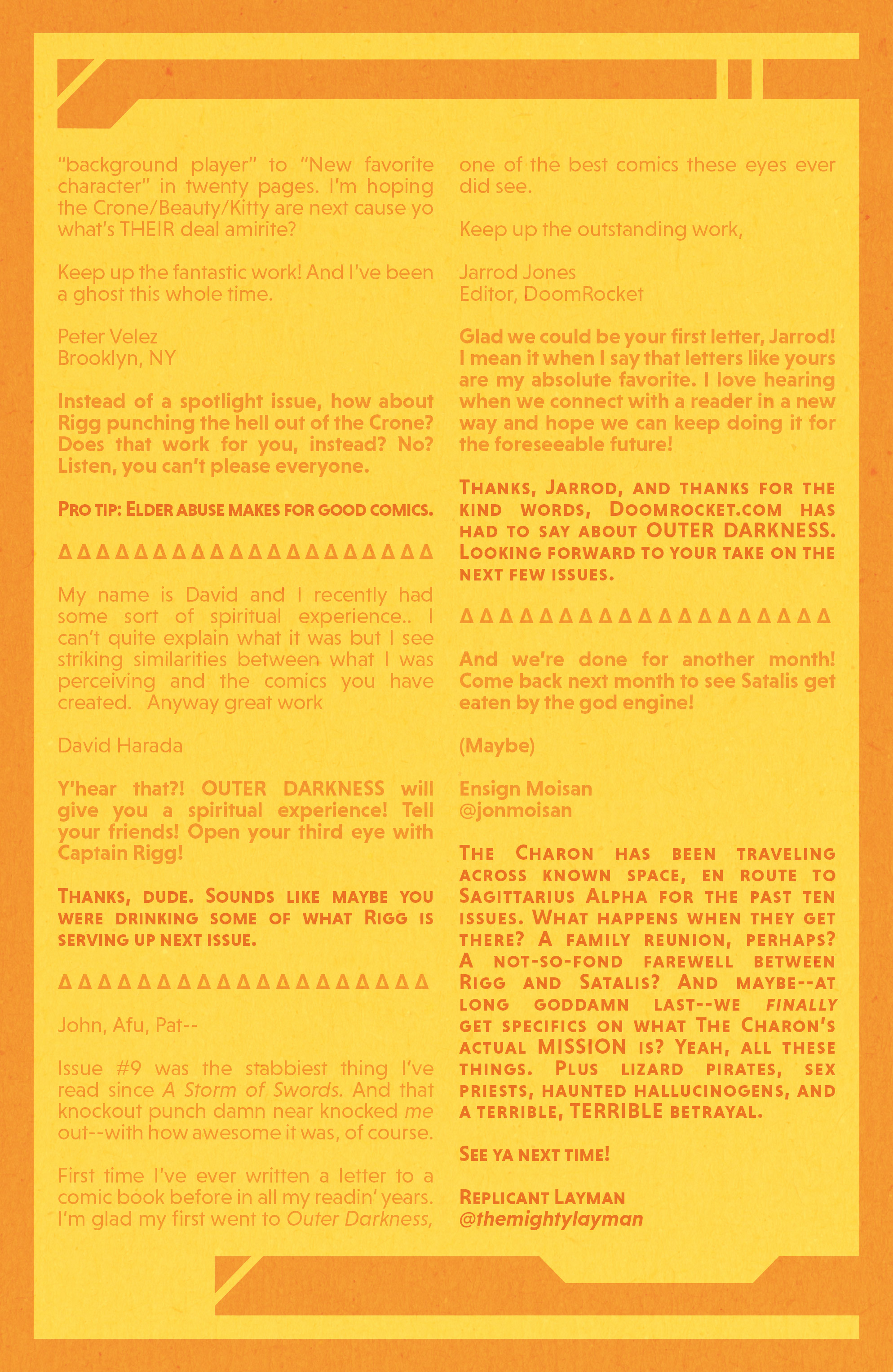Read online Outer Darkness comic -  Issue #10 - 24
