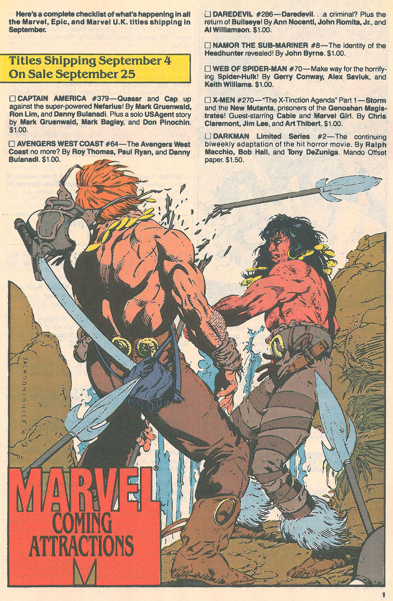 Read online Marvel Age comic -  Issue #93 - 3