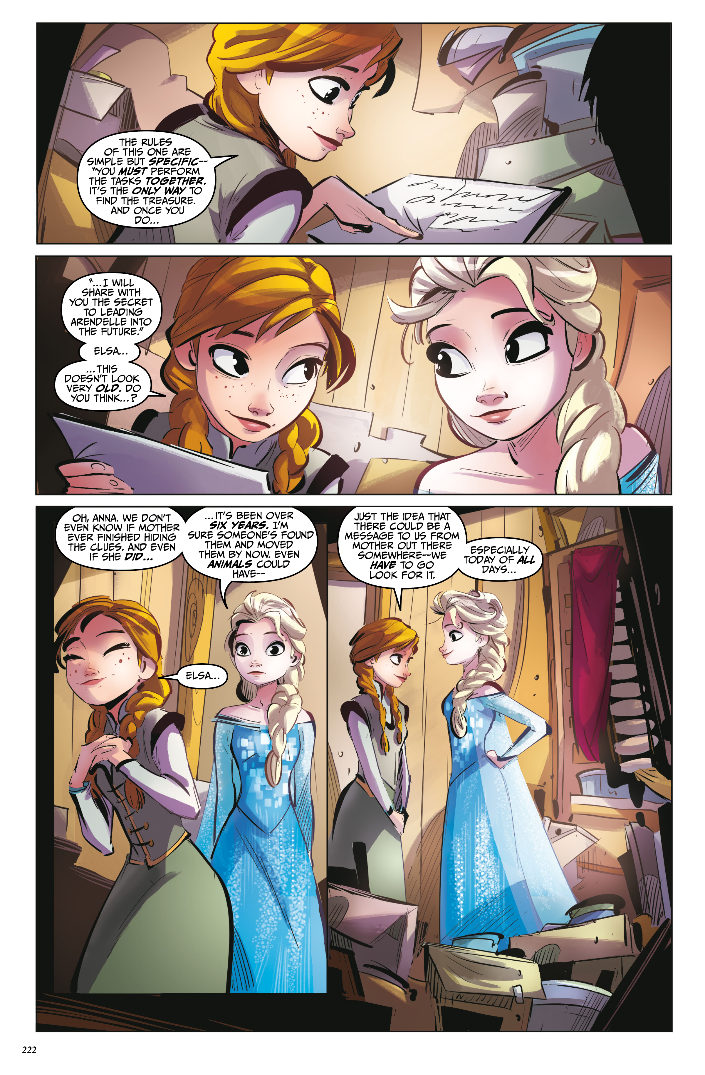 Read online Disney Frozen Library Edition comic -  Issue # TPB (Part 3) - 23