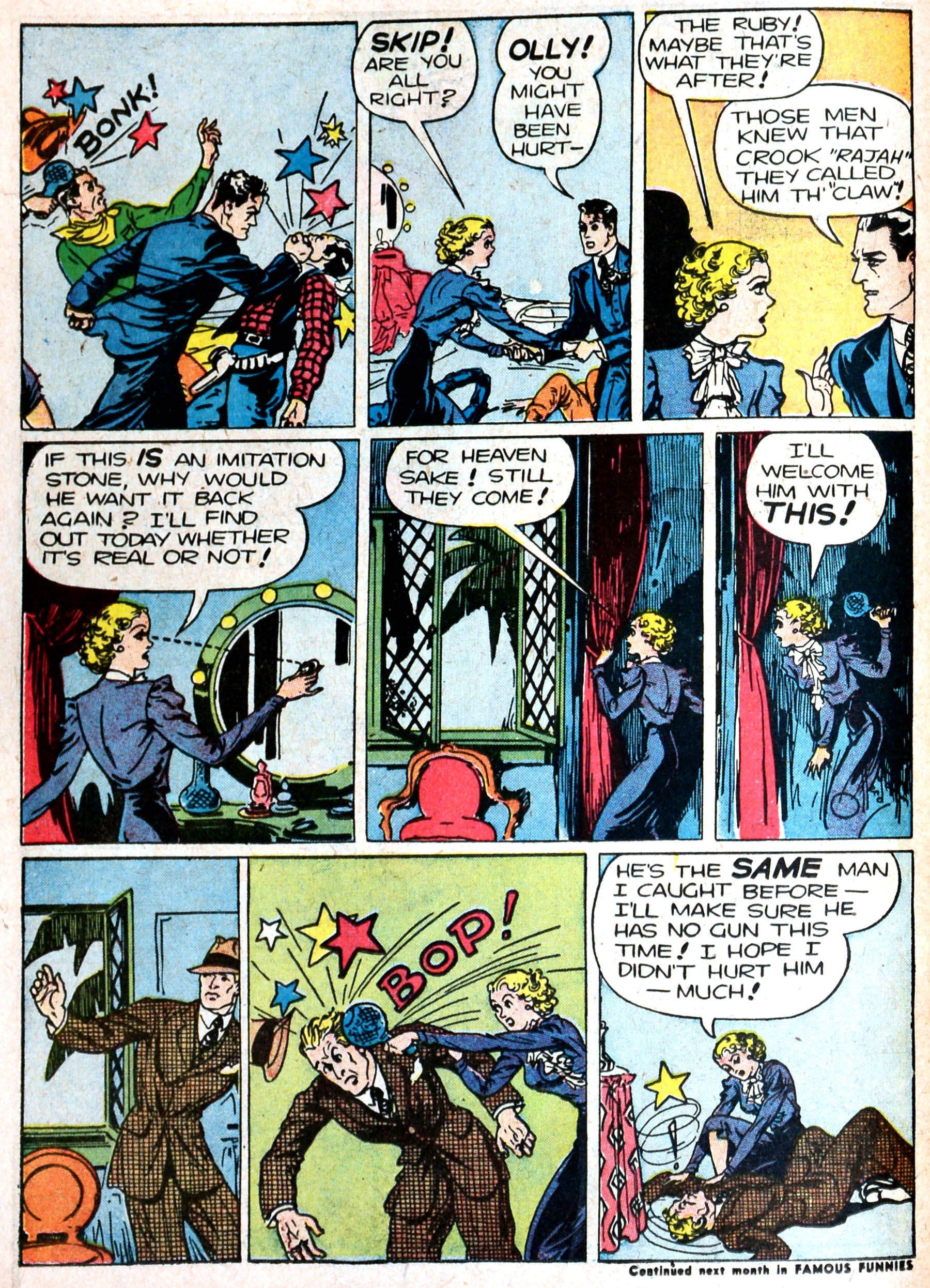 Read online Famous Funnies comic -  Issue #87 - 49