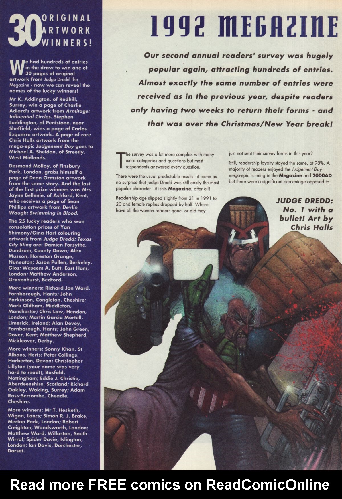 Read online Judge Dredd: The Megazine (vol. 2) comic -  Issue #25 - 22