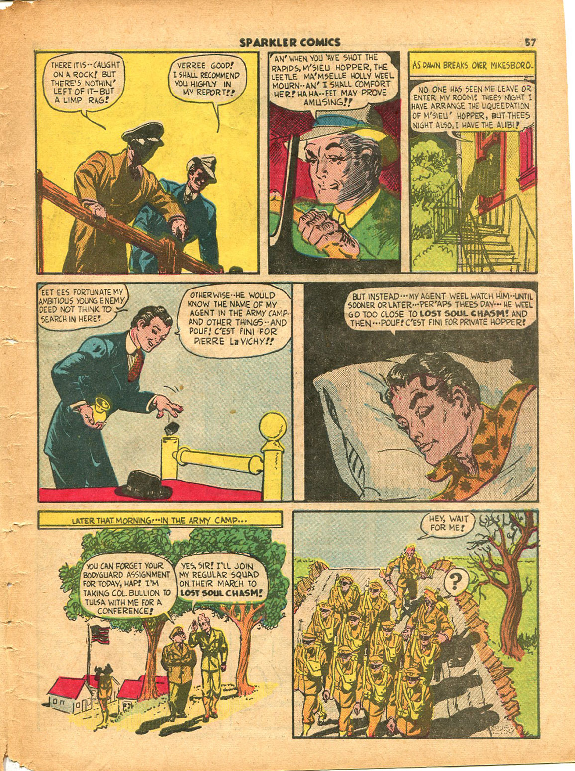Read online Sparkler Comics comic -  Issue #15 - 59