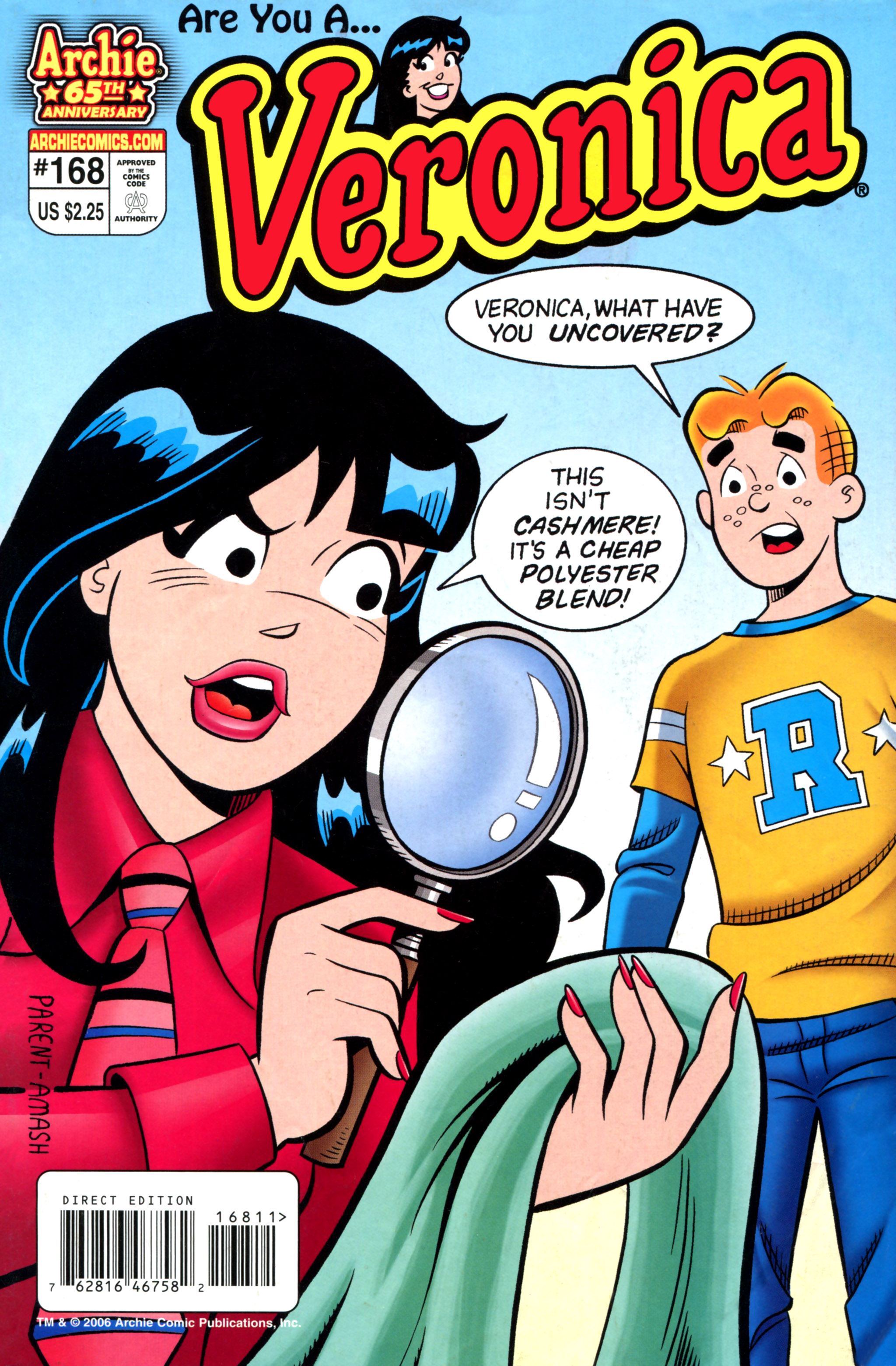 Read online Veronica comic -  Issue #168 - 1