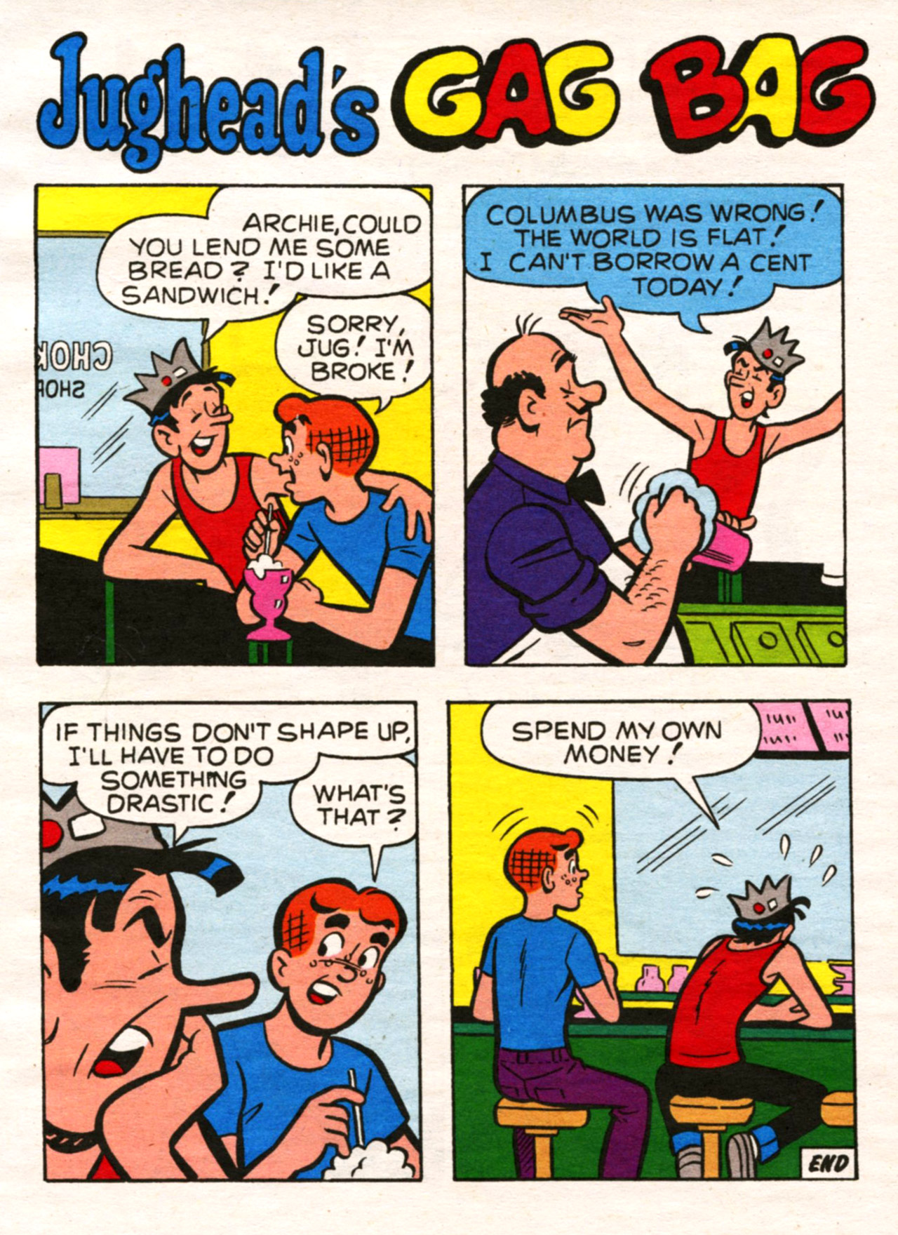 Read online Jughead's Double Digest Magazine comic -  Issue #152 - 137
