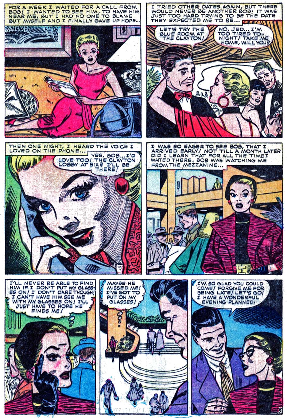 Read online Love Romances comic -  Issue #52 - 15