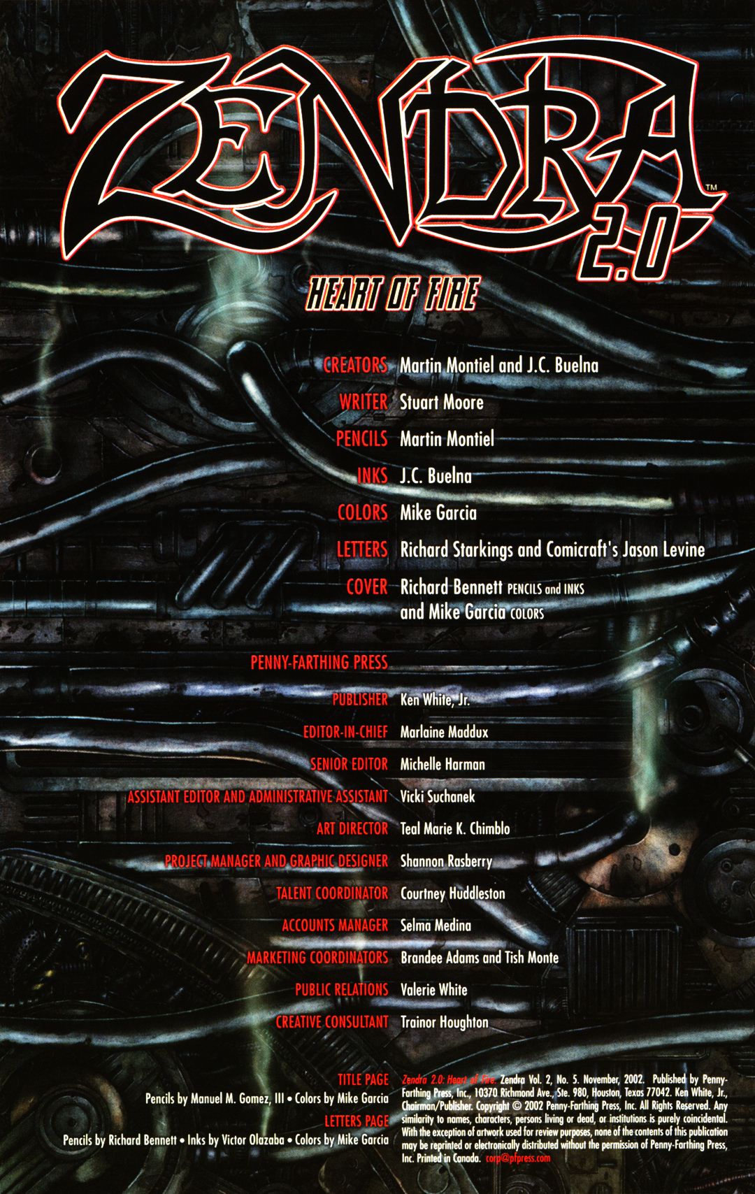 Read online Zendra (2002) comic -  Issue #5 - 4