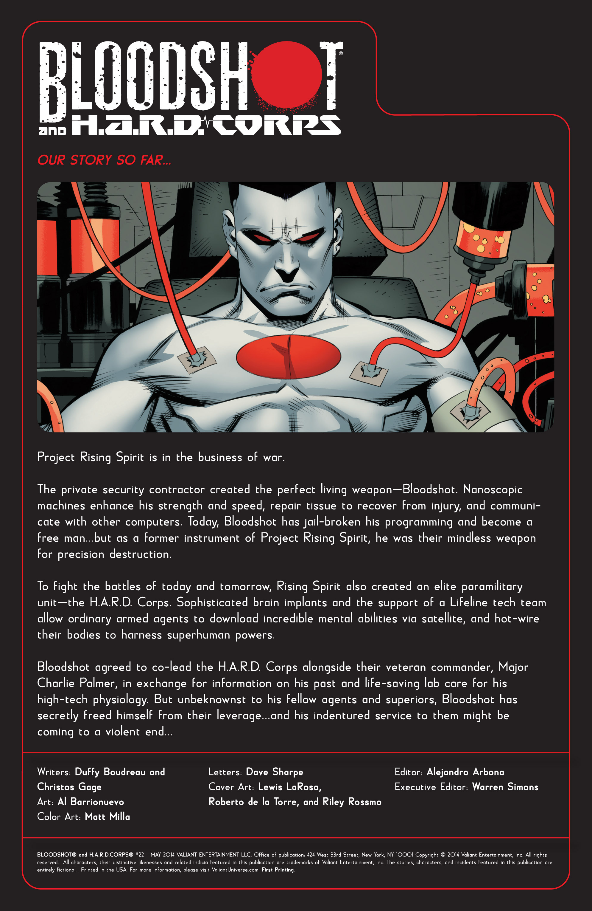 Read online Bloodshot and H.A.R.D.Corps comic -  Issue #22 - 2