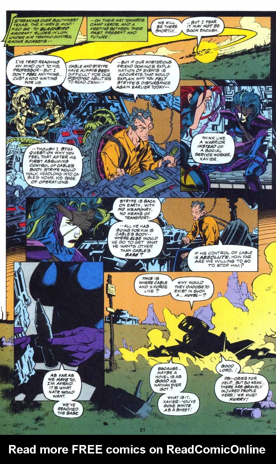 Read online Cable (1993) comic -  Issue #7 - 20