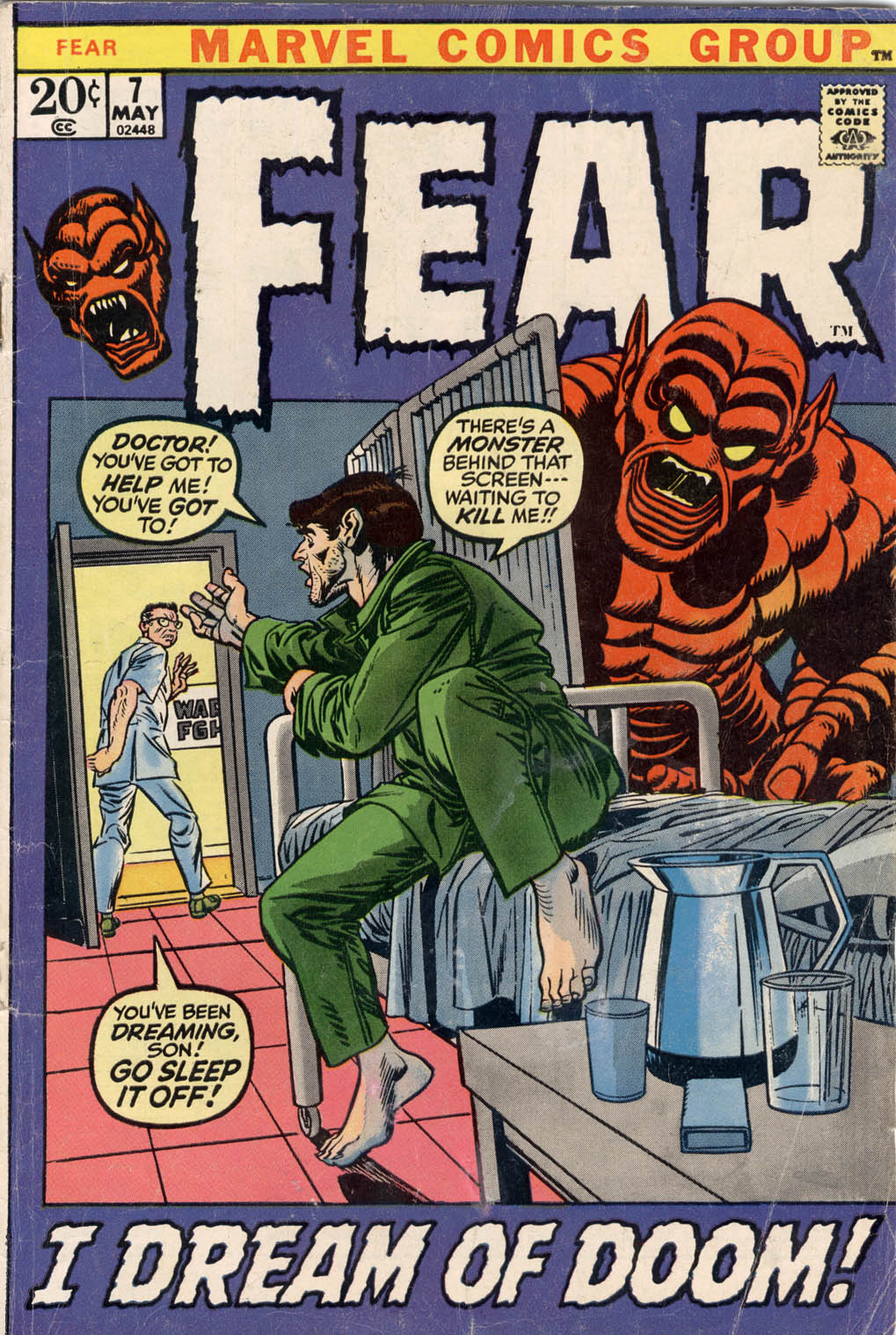 Read online Fear comic -  Issue #7 - 1