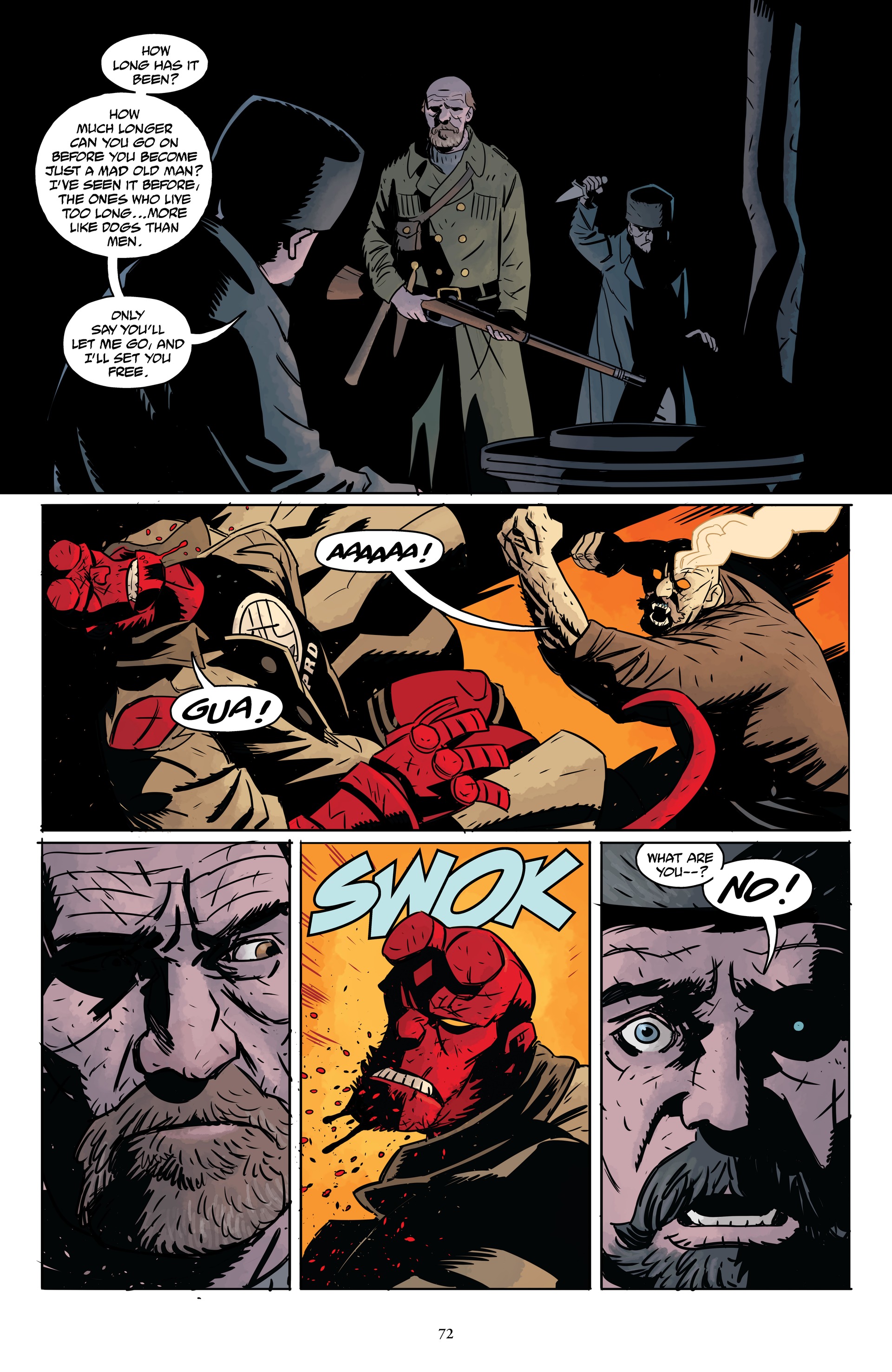 Read online Hellboy and the B.P.R.D.: The Return of Effie Kolb and Others comic -  Issue # TPB (Part 1) - 74