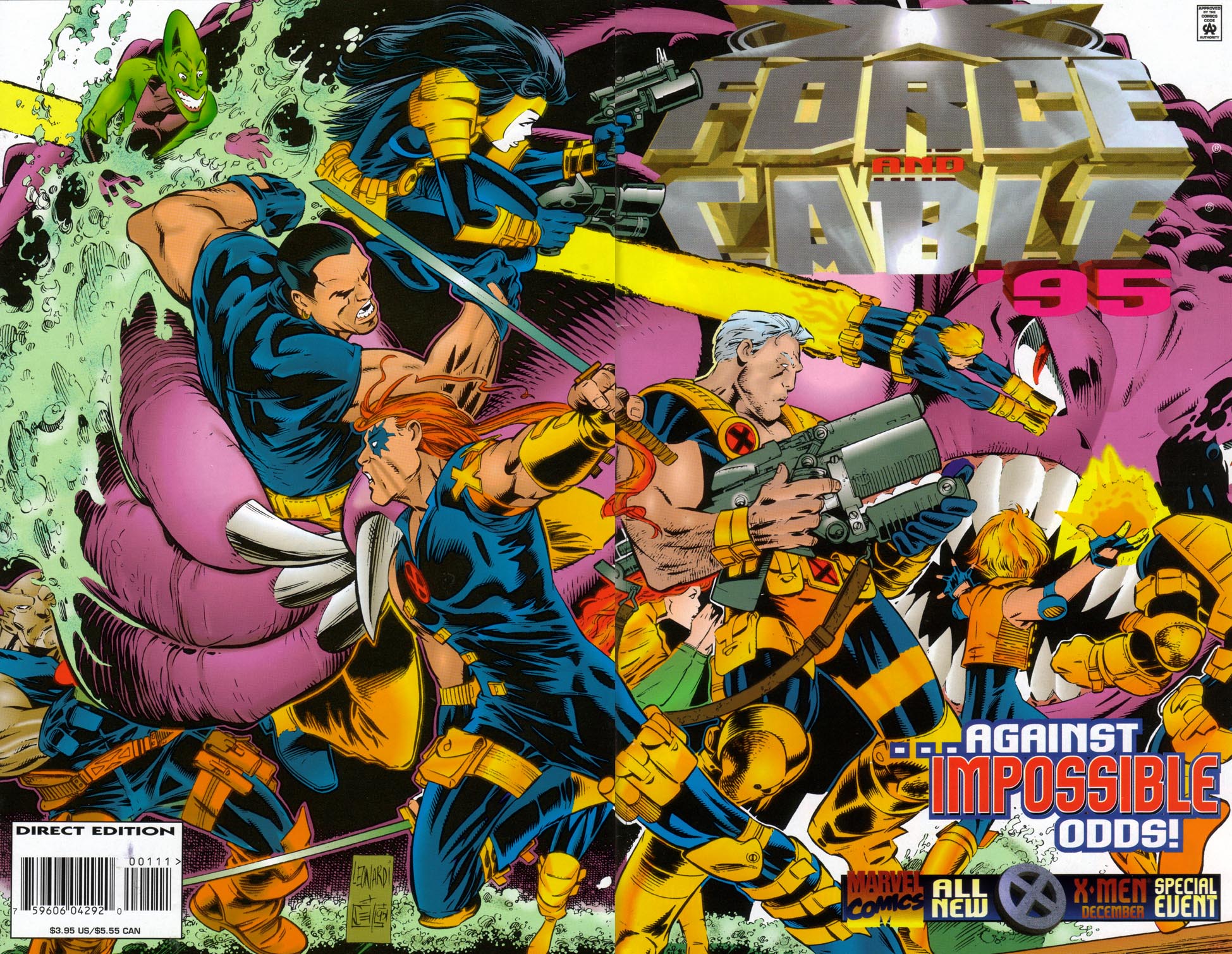 Read online X-Force and Cable '95 comic -  Issue # Full - 1