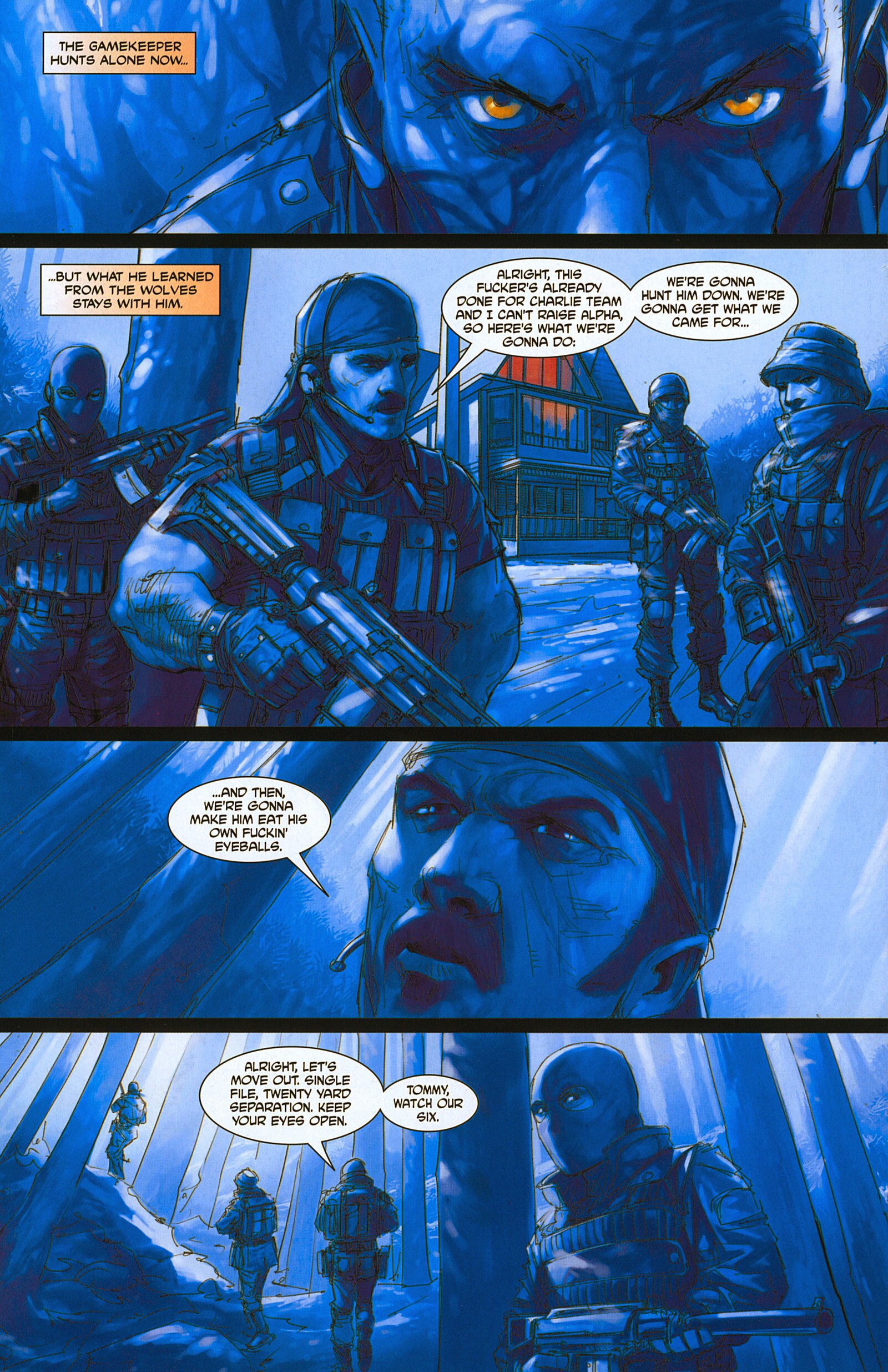 Read online Guy Ritchie's Gamekeeper Omnibus comic -  Issue # TPB (Part 1) - 44