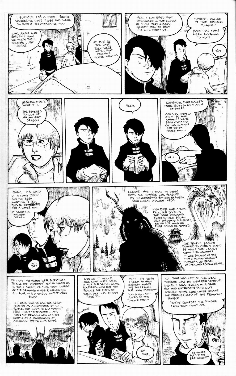 Read online Hsu and Chan comic -  Issue #1 - 10