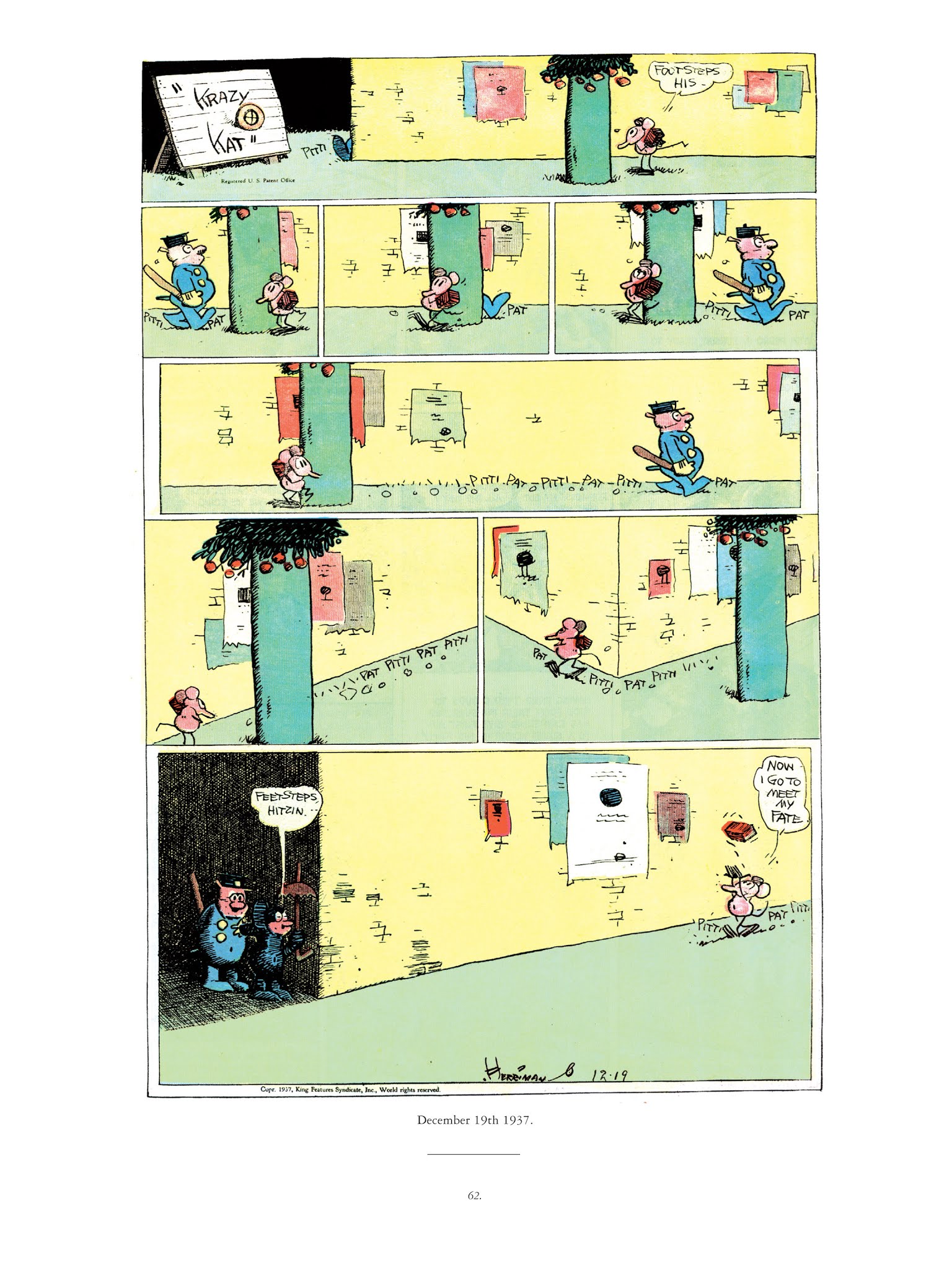 Read online Krazy & Ignatz comic -  Issue # TPB 10 - 60