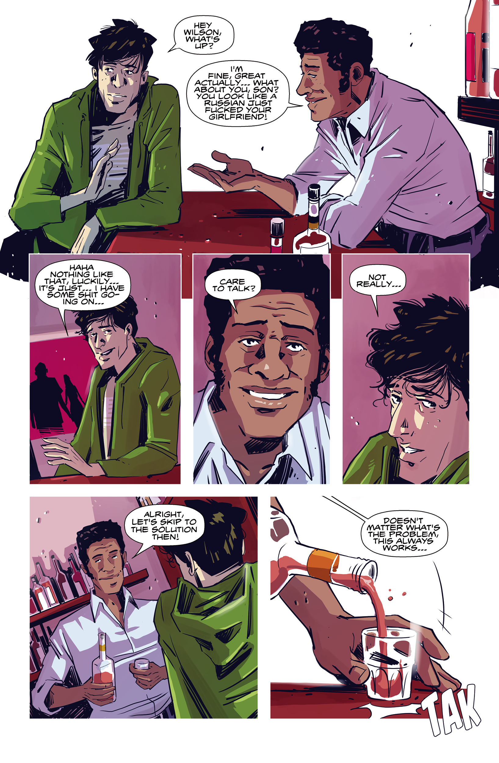 Read online Hotline Miami Wildlife comic -  Issue #1 - 32