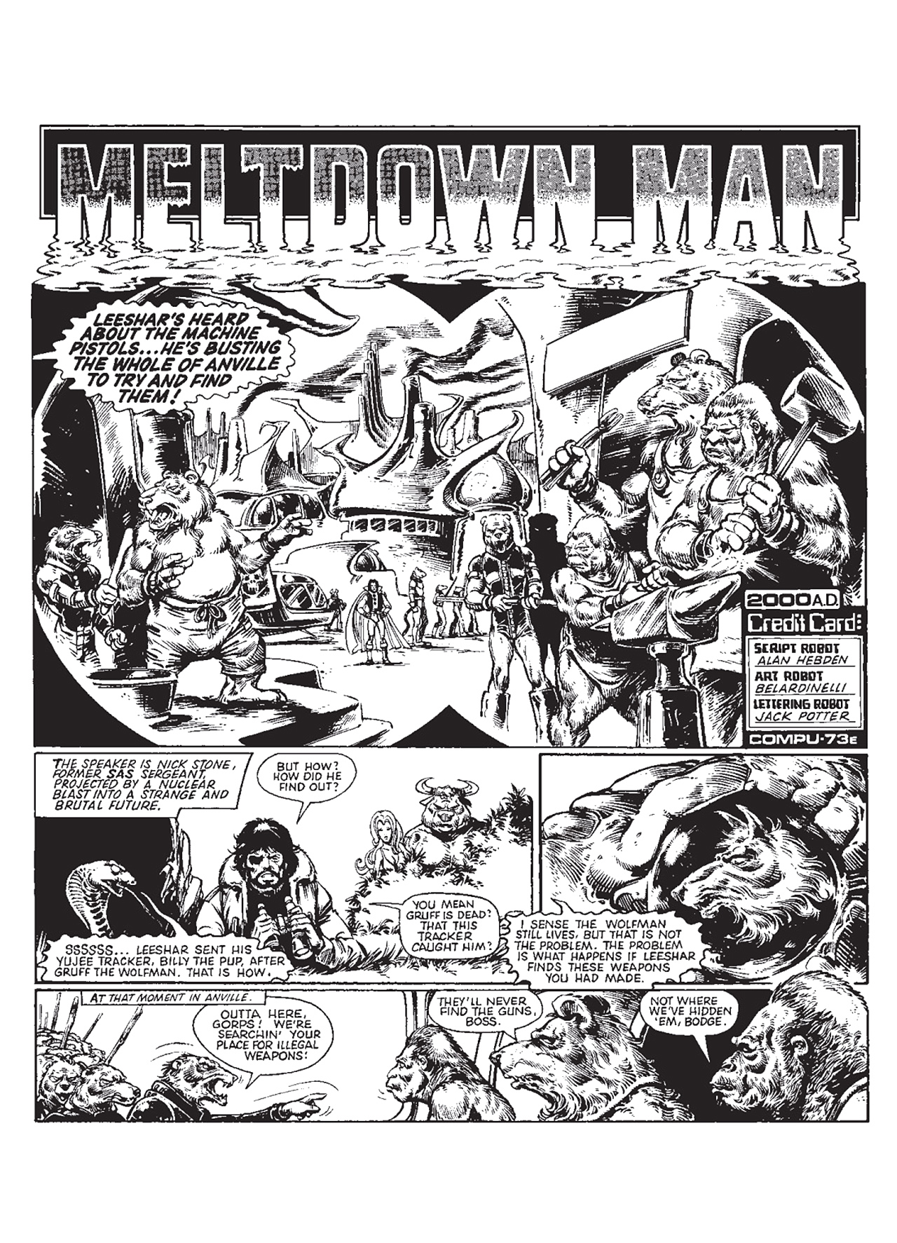 Read online Meltdown Man comic -  Issue # TPB - 129