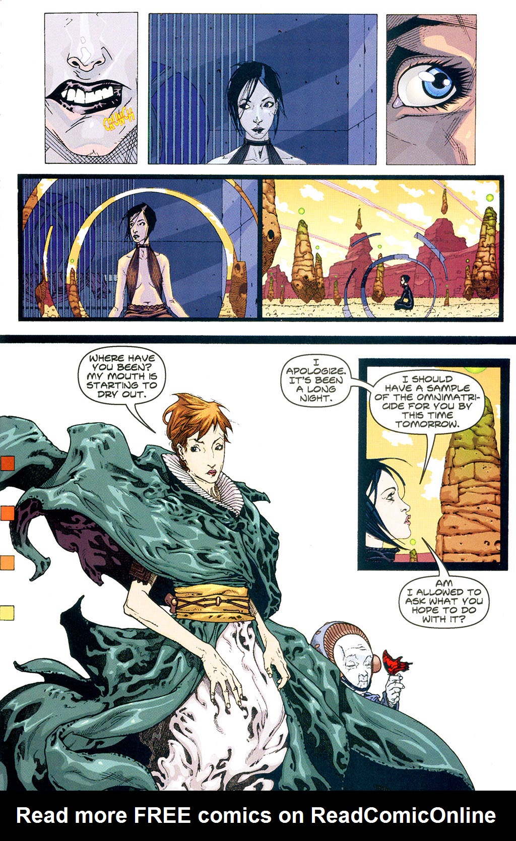 Read online Aeon Flux comic -  Issue #2 - 19