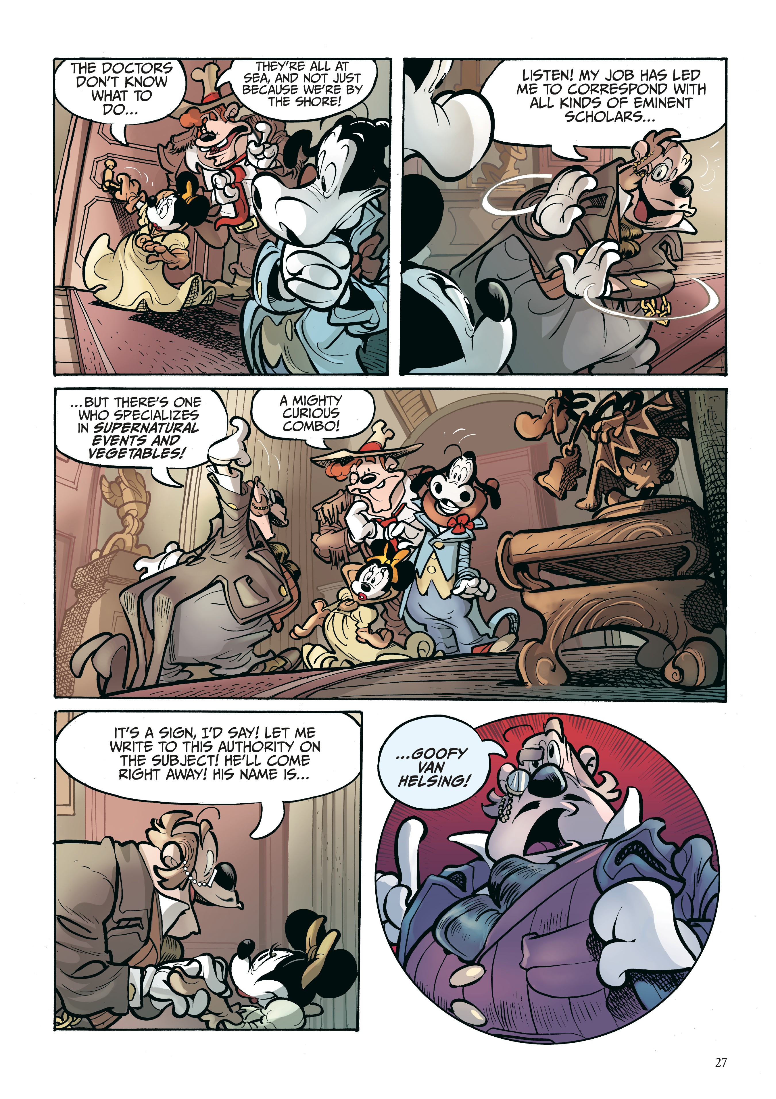 Read online Disney Dracula, Starring Mickey Mouse comic -  Issue # TPB - 27