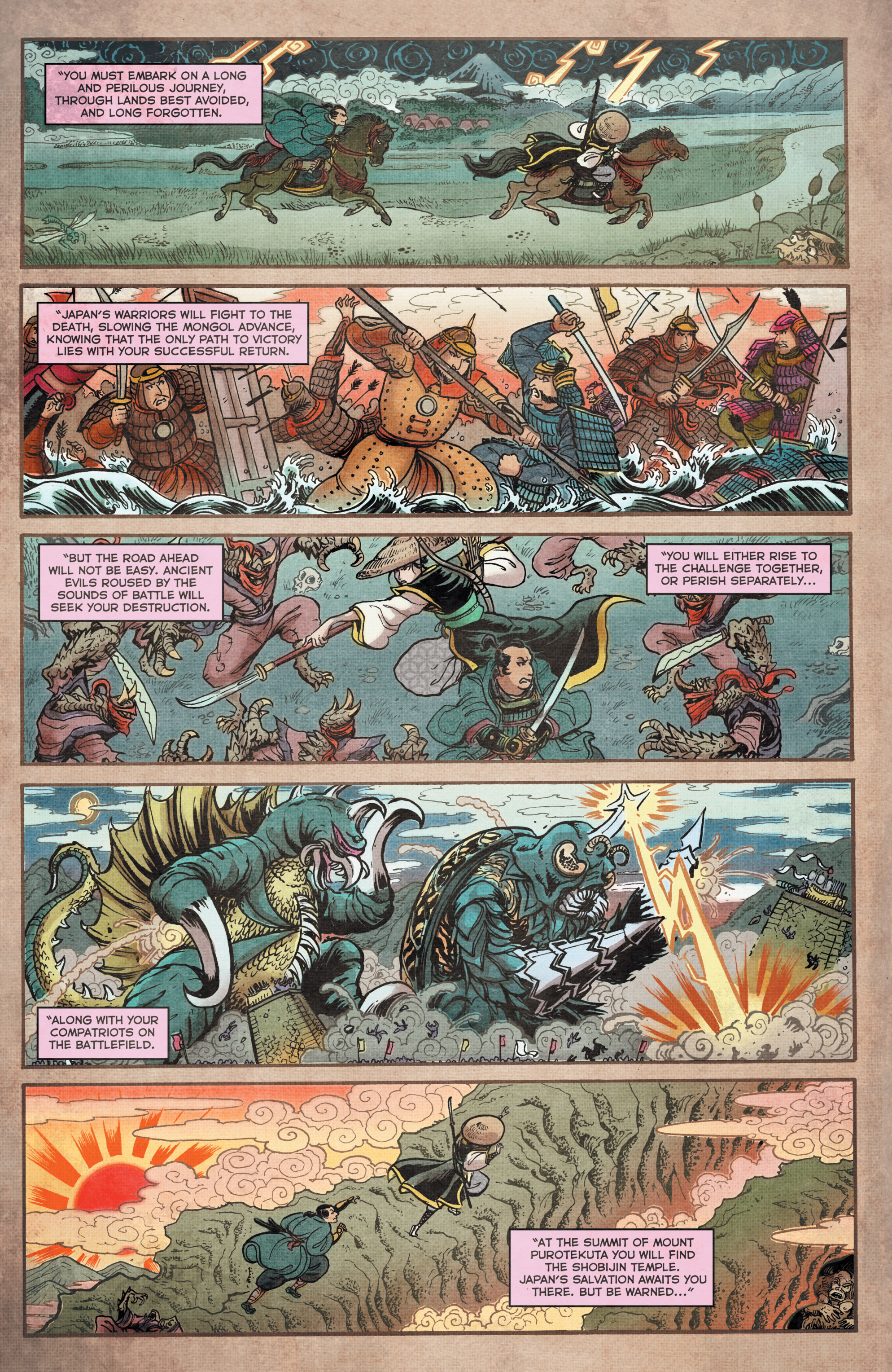 Read online Godzilla: Rage Across Time comic -  Issue #1 - 6