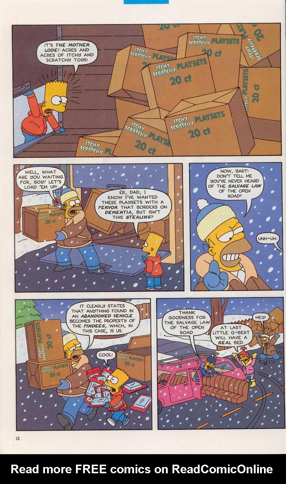 Read online Simpsons Comics comic -  Issue #52 - 13