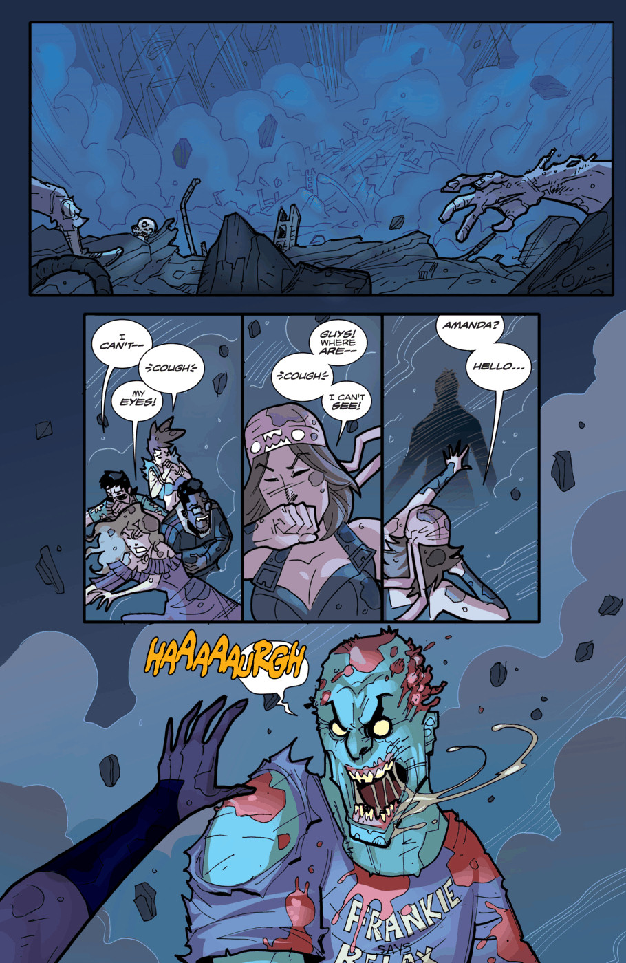 Read online Fanboys vs. Zombies comic -  Issue #6 - 22