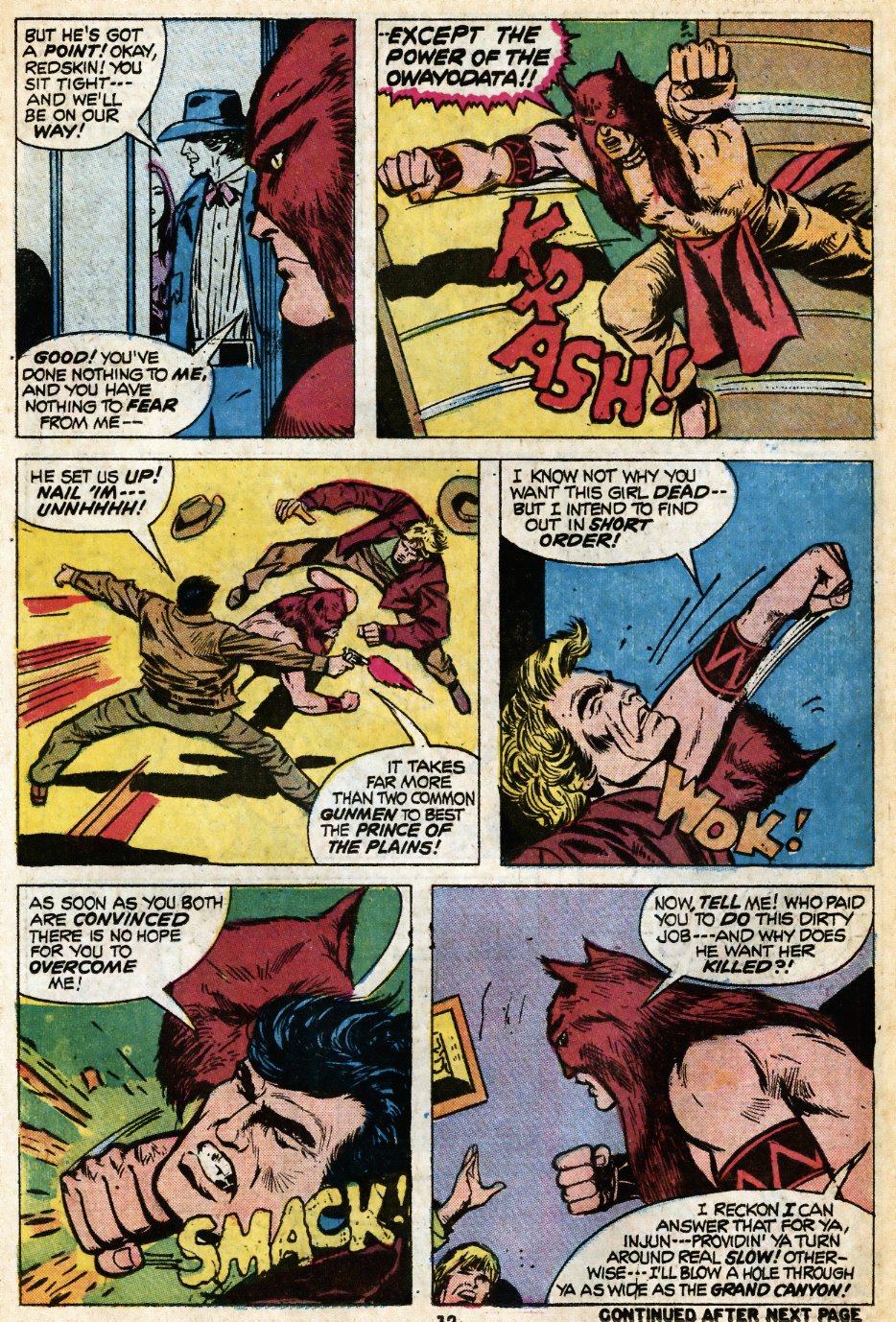 Read online Red Wolf (1972) comic -  Issue #9 - 10