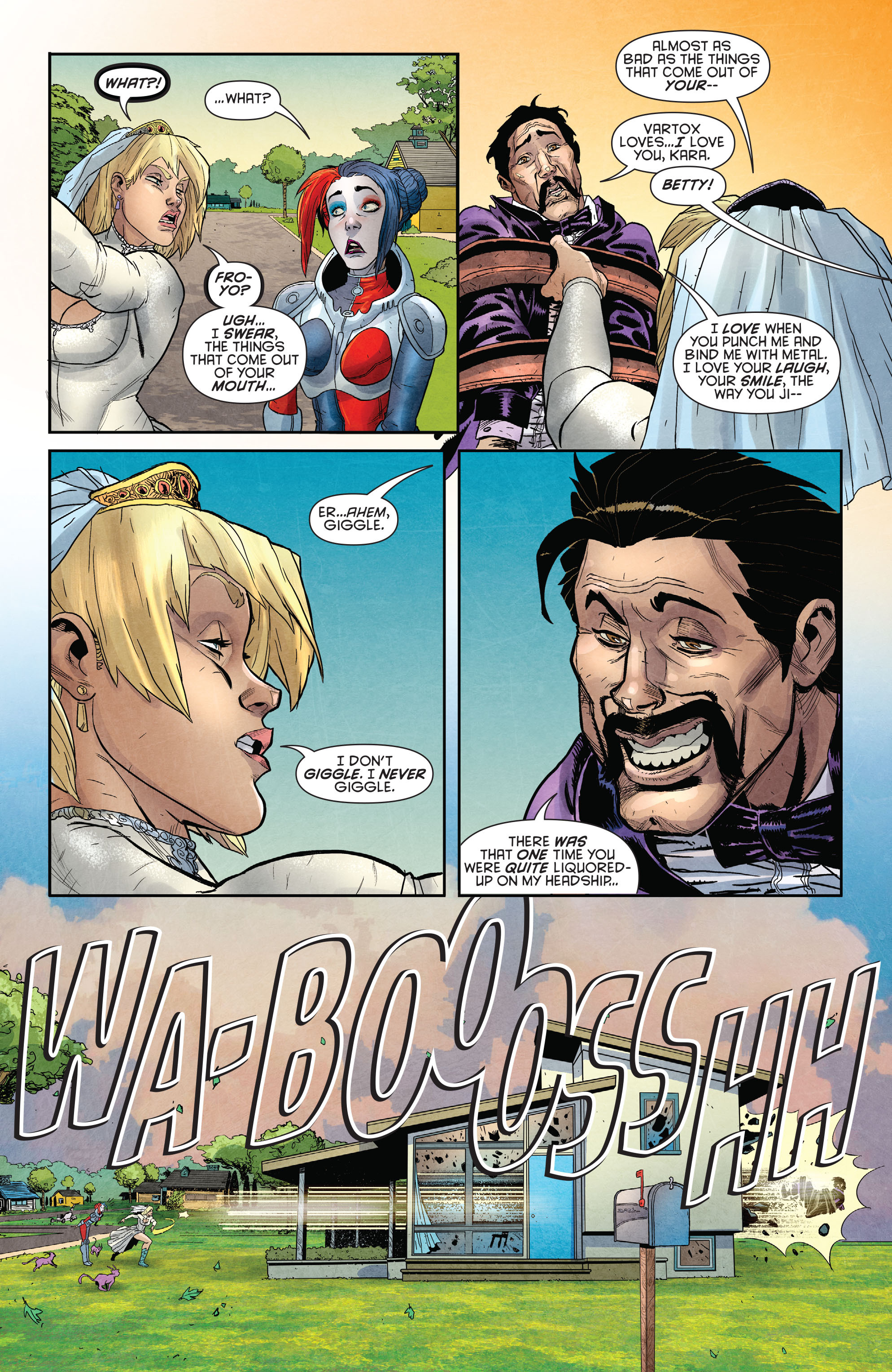 Read online Harley Quinn and Power Girl comic -  Issue #6 - 21