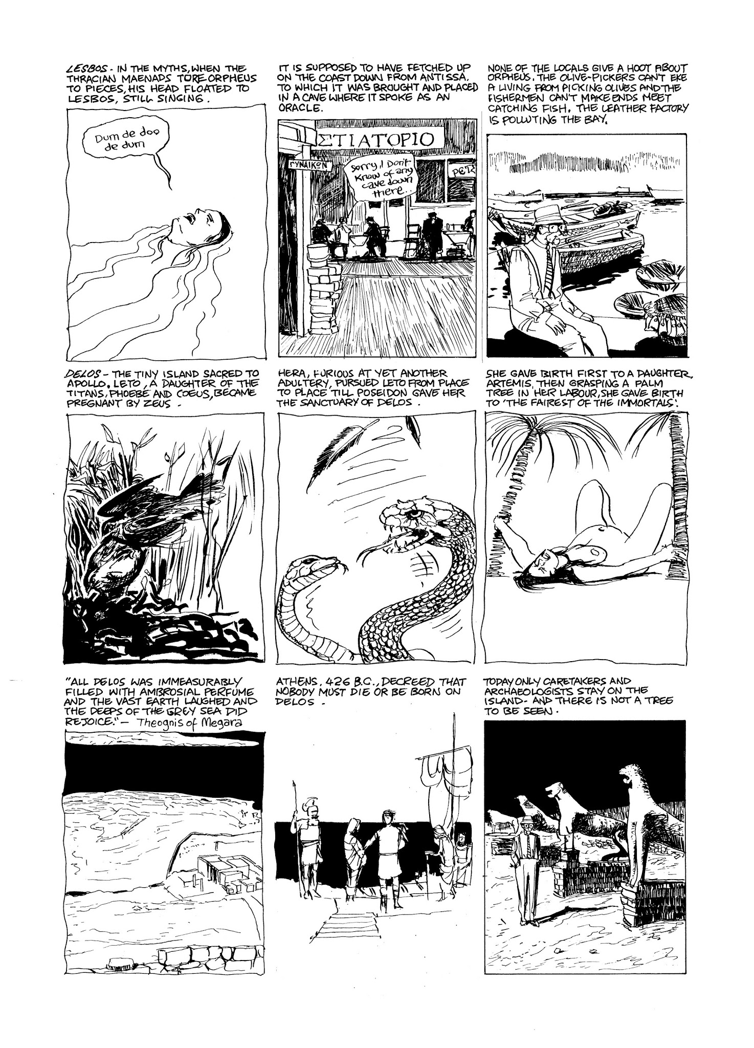 Read online Eddie Campbell's Bacchus comic -  Issue # TPB 2 - 44