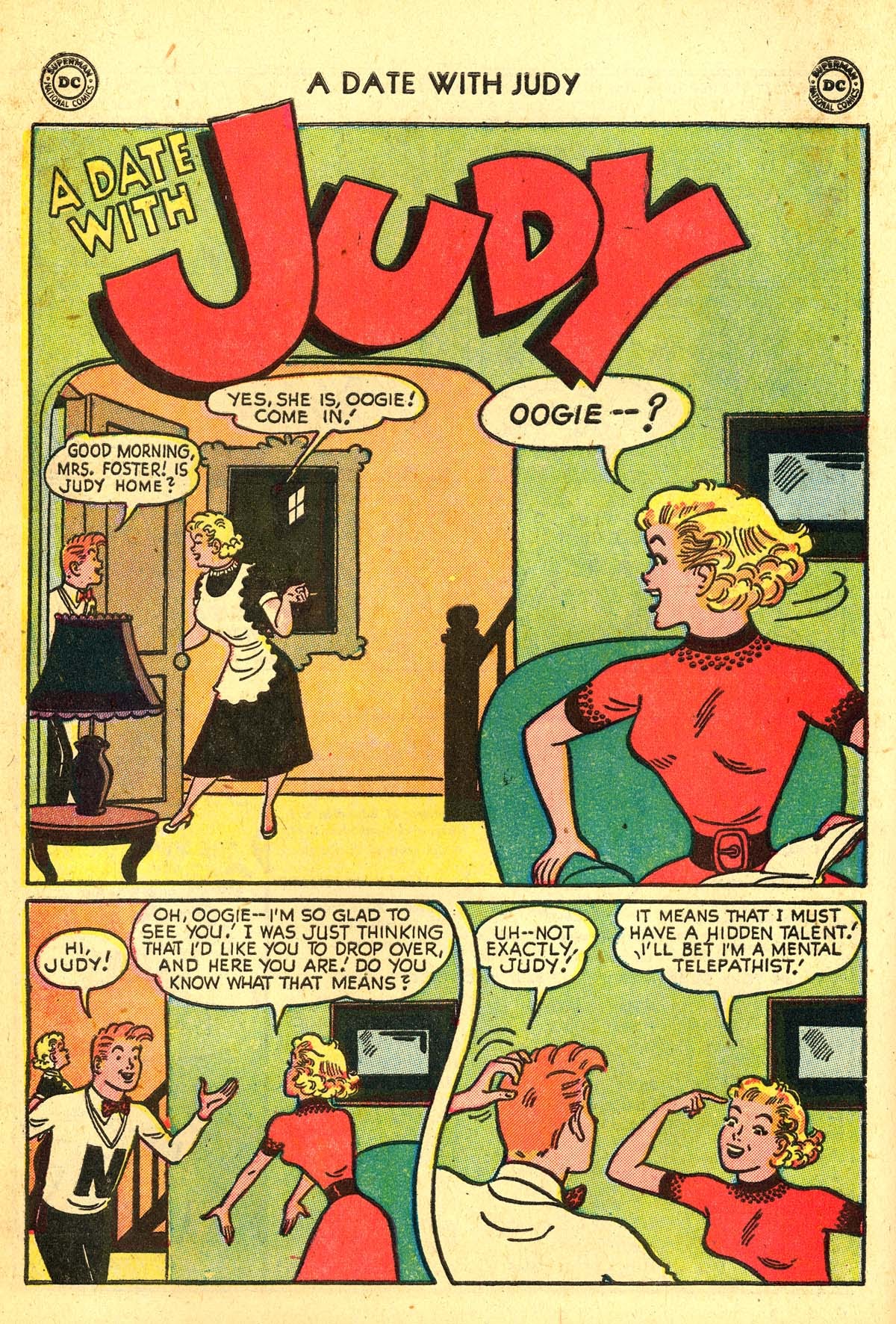 Read online A Date with Judy comic -  Issue #34 - 10
