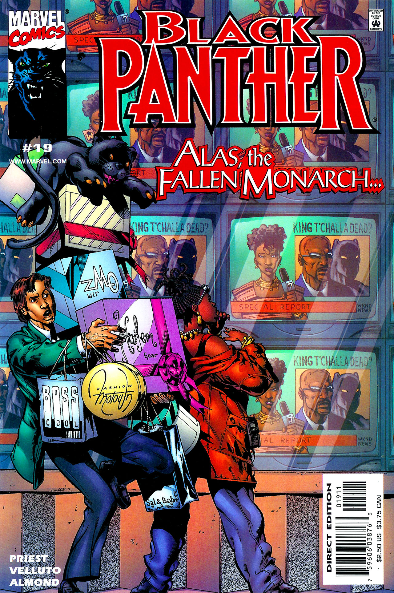 Read online Black Panther (1998) comic -  Issue #19 - 1