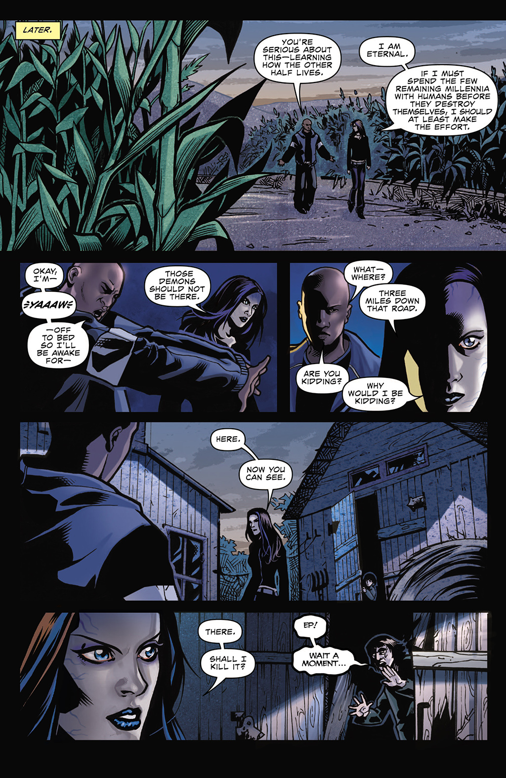 Read online Angel: Only Human comic -  Issue # TPB - 22