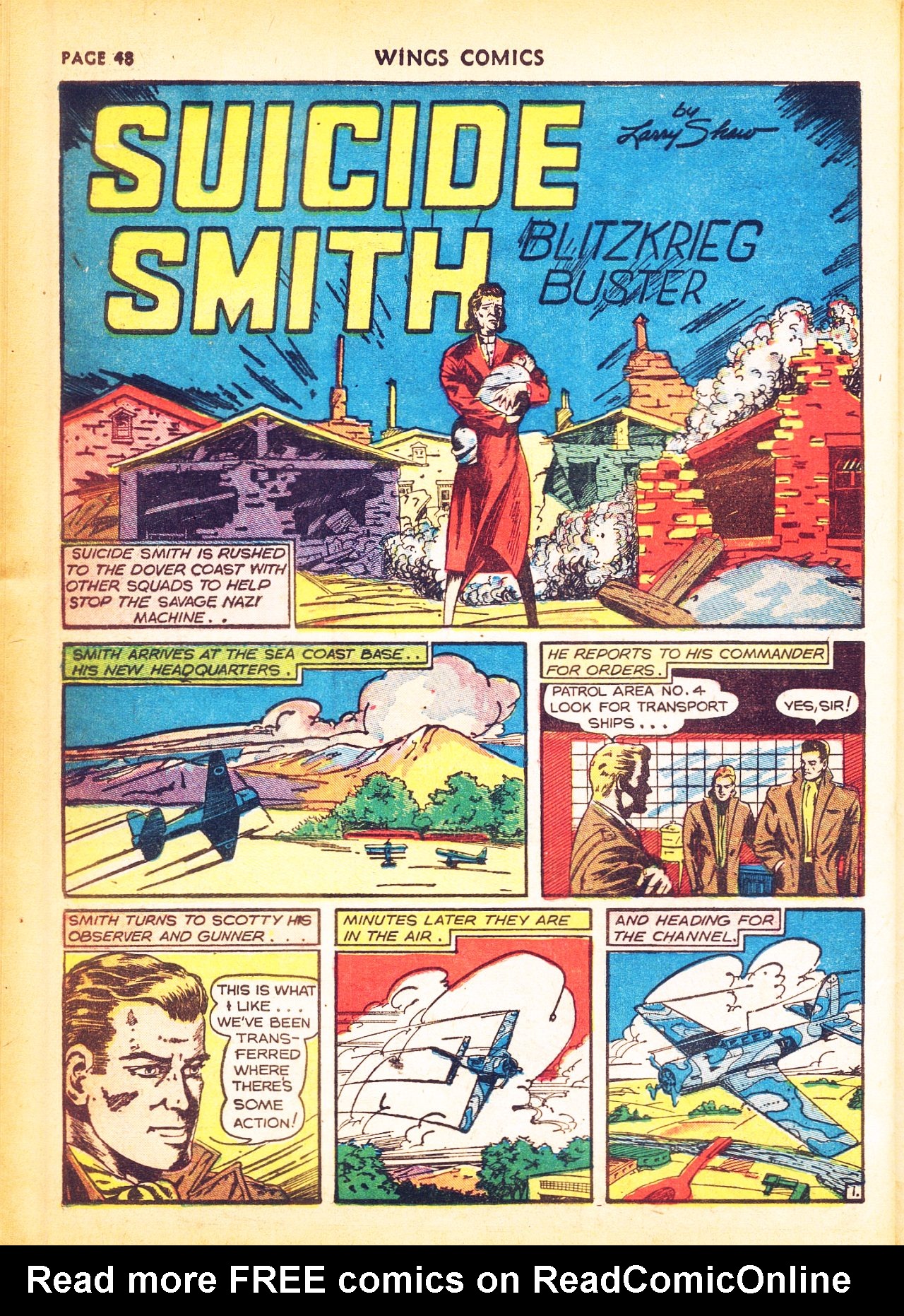 Read online Wings Comics comic -  Issue #4 - 50