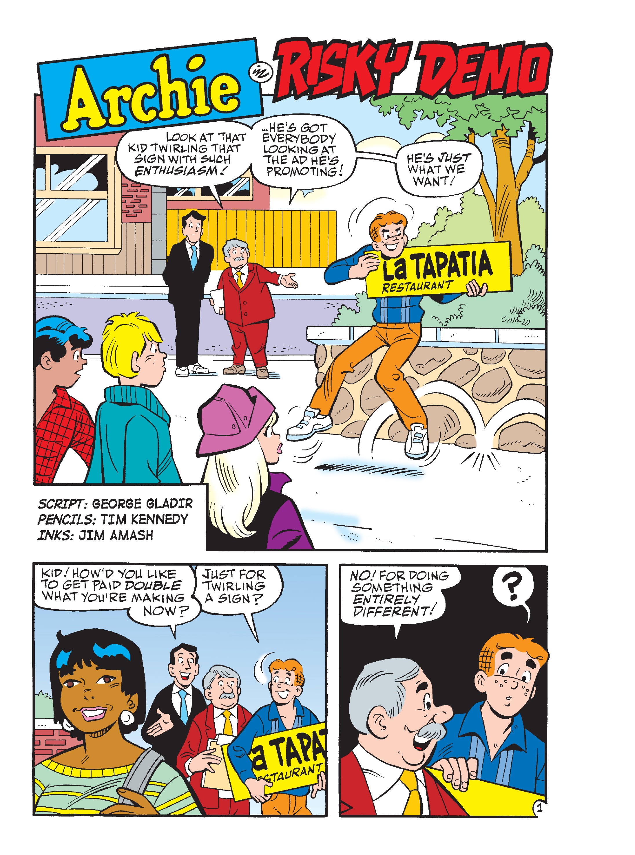 Read online Archie's Double Digest Magazine comic -  Issue #278 - 7