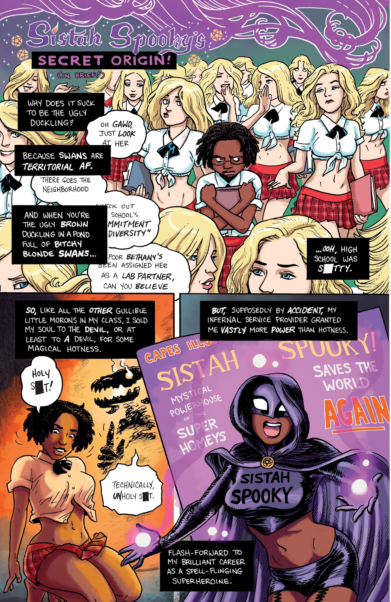 Read online Empowered And Sistah Spooky's High School Hell comic -  Issue #1 - 6