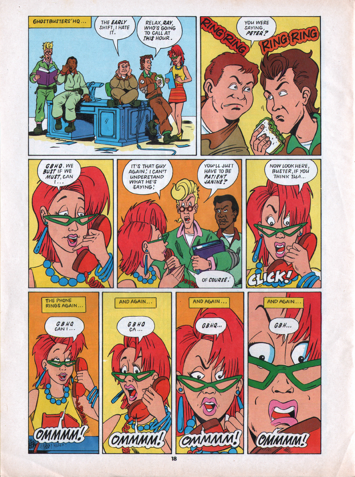 Read online The Real Ghostbusters comic -  Issue #35 - 18