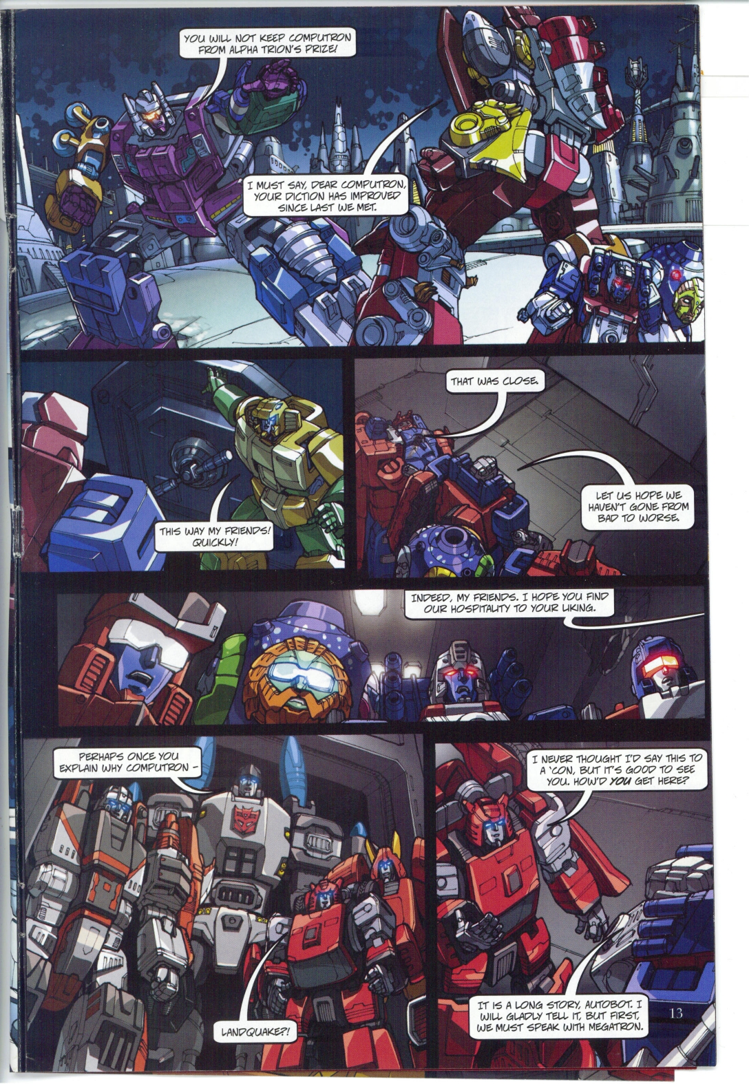 Read online Transformers: Collectors' Club comic -  Issue #28 - 13