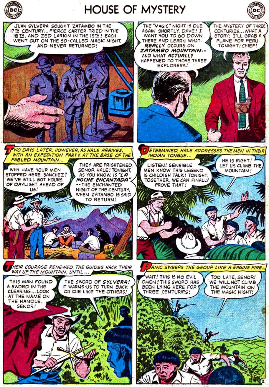 Read online House of Mystery (1951) comic -  Issue #71 - 12