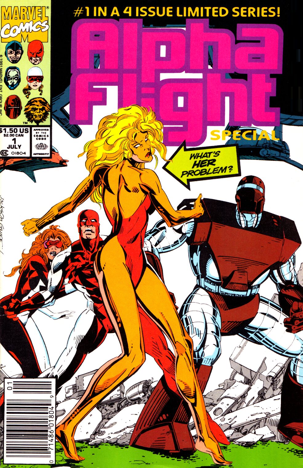 Read online Alpha Flight Special comic -  Issue #1 - 1