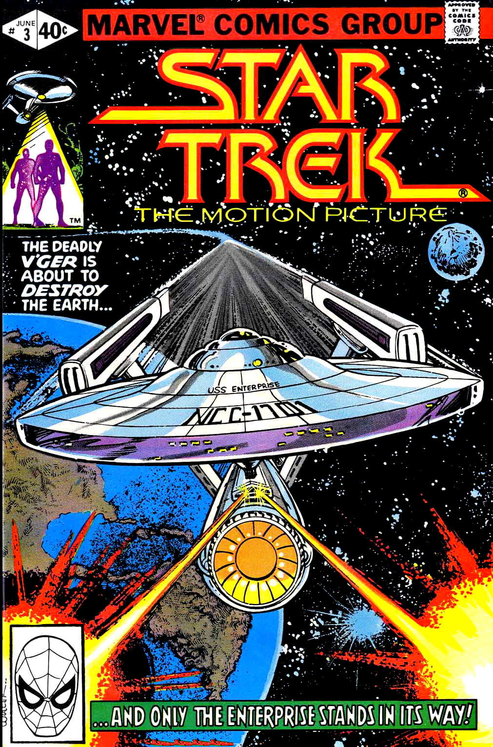 Read online Star Trek (1980) comic -  Issue #3 - 1