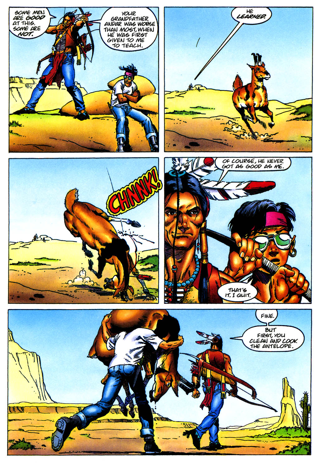 Read online Turok, Dinosaur Hunter (1993) comic -  Issue #0 - 7