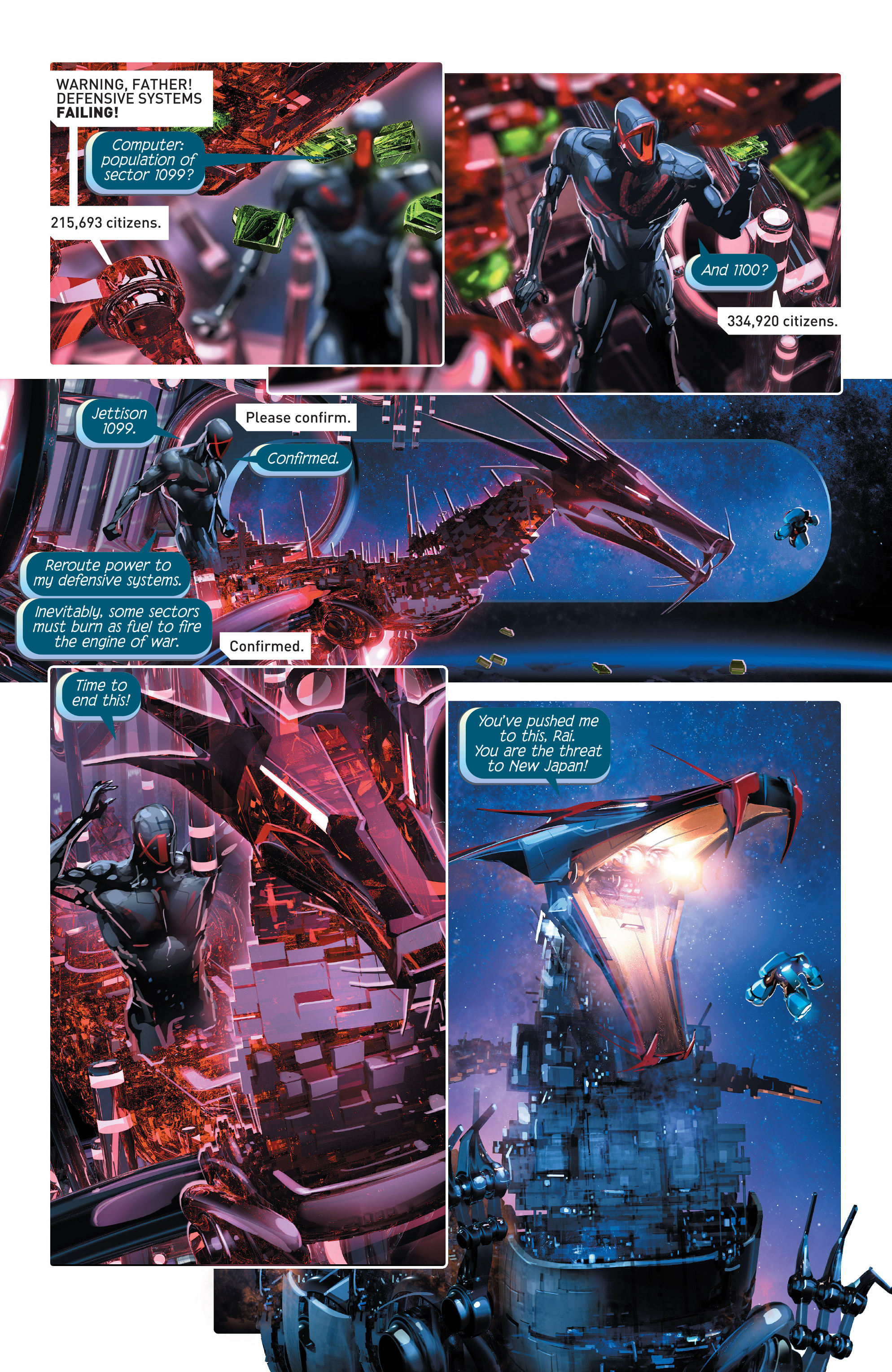 Read online 4001 A.D. comic -  Issue #2 - 5