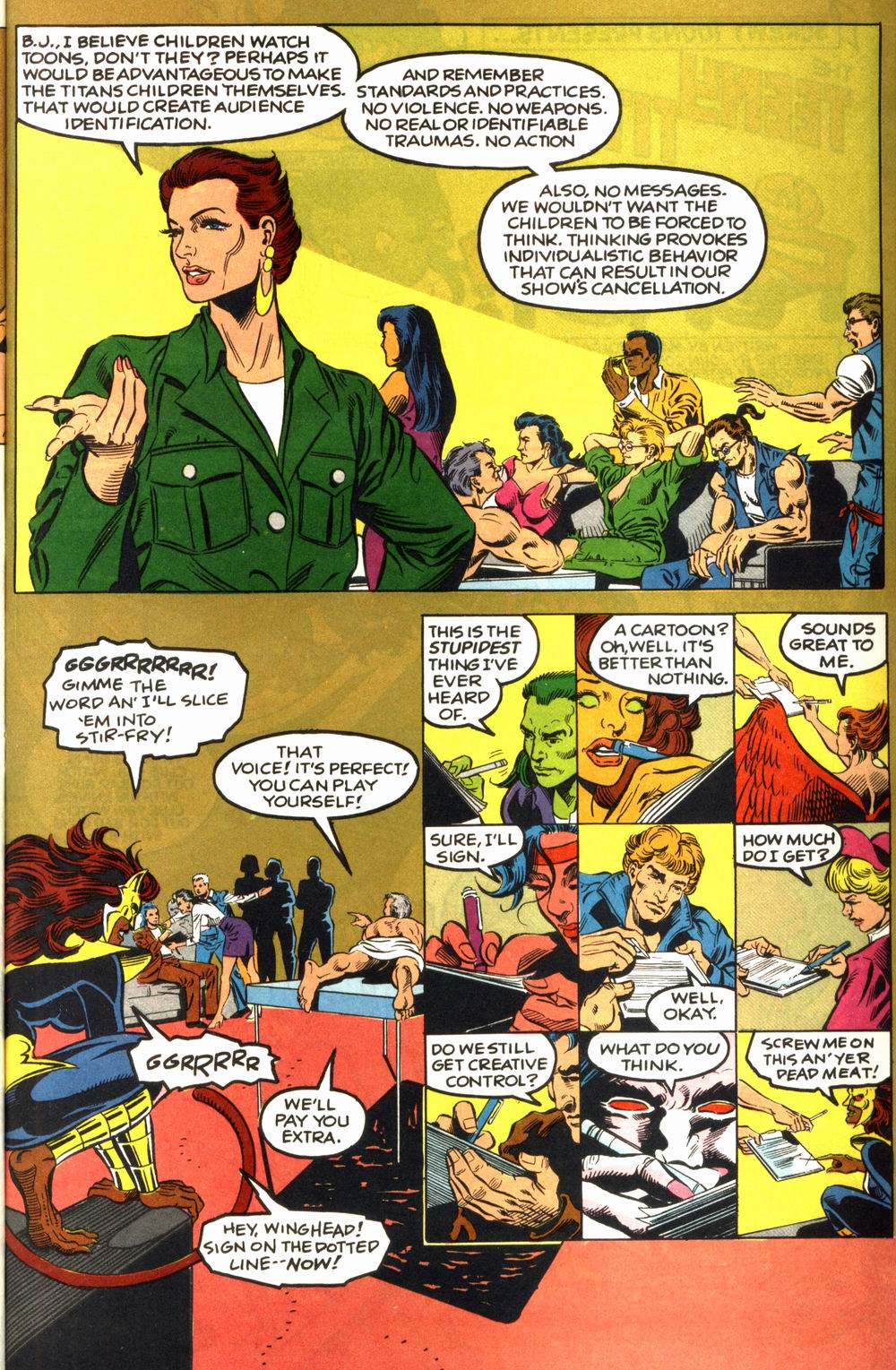 Read online Titans Sell-Out Special comic -  Issue # Full - 21