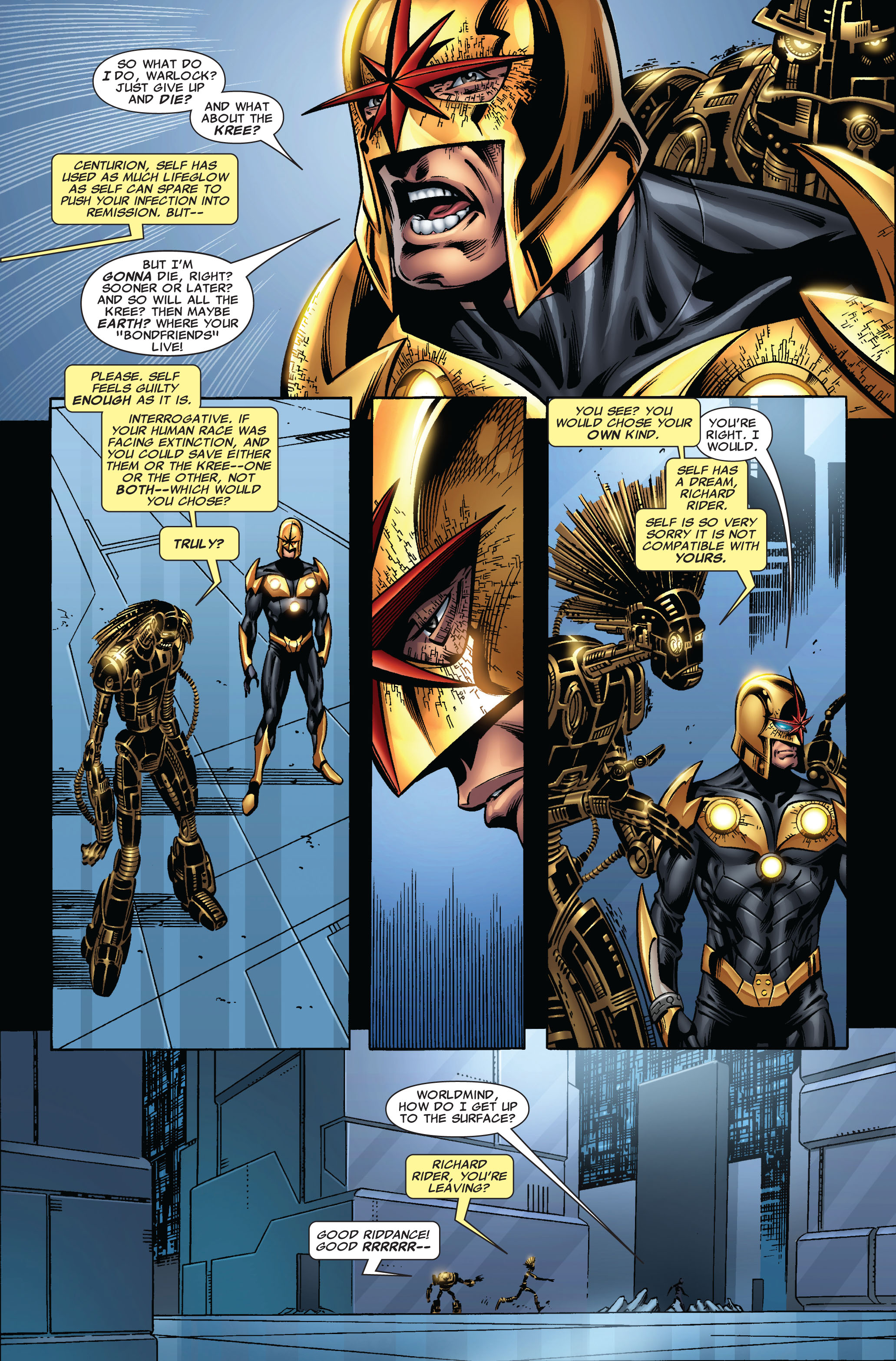 Read online Nova (2007) comic -  Issue #11 - 22