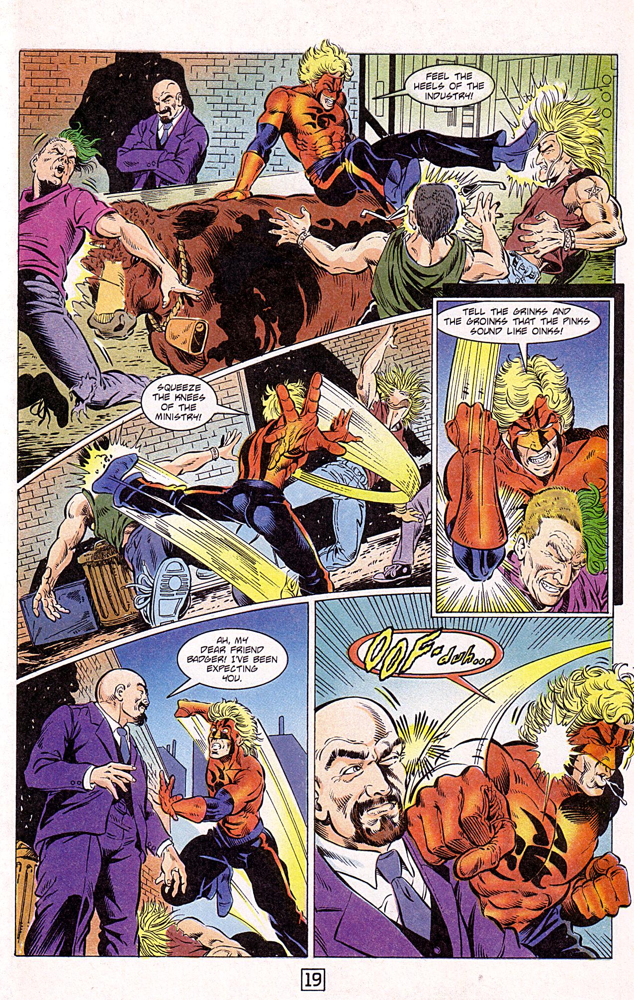 Read online The Badger comic -  Issue #69 - 21