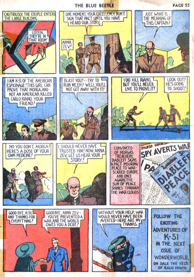 Read online The Blue Beetle comic -  Issue #4 - 56