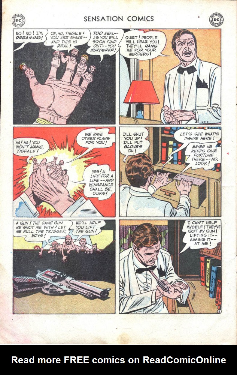 Read online Sensation (Mystery) Comics comic -  Issue #109 - 6
