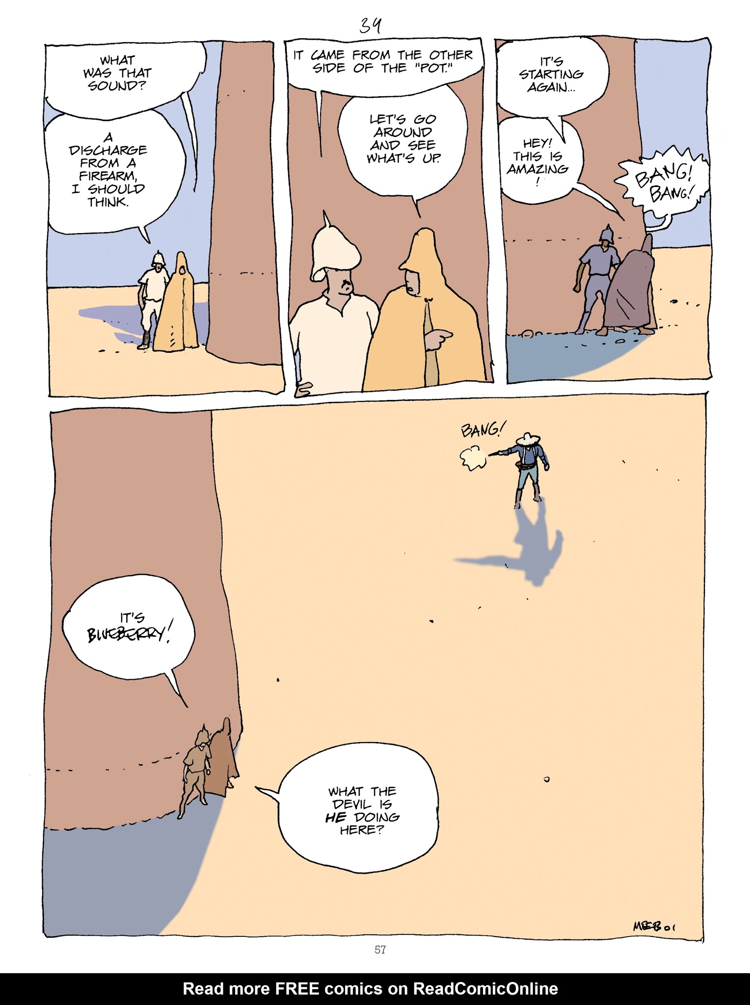 Read online Moebius Library comic -  Issue # TPB 2 - 56