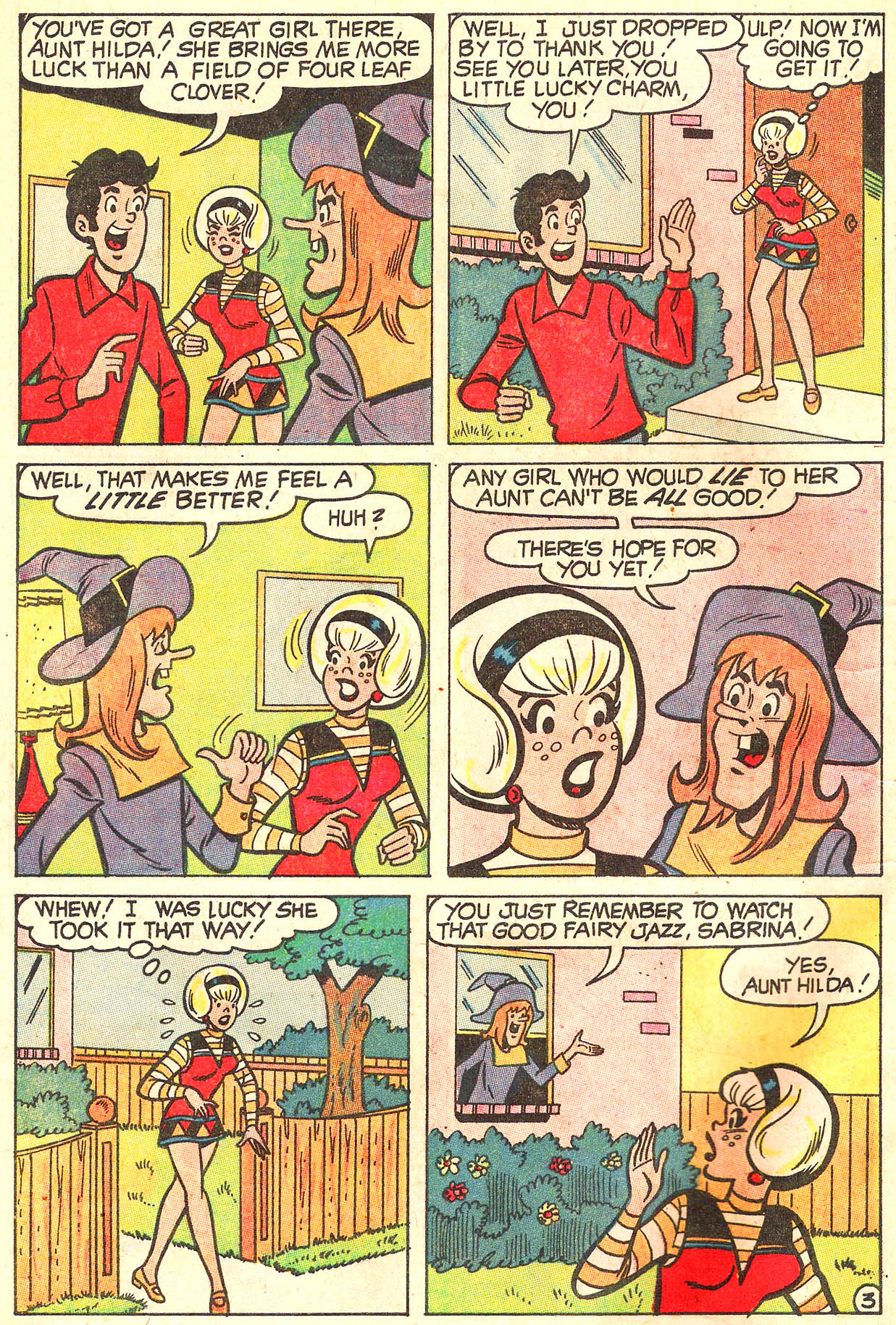 Read online Archie's TV Laugh-Out comic -  Issue #3 - 62