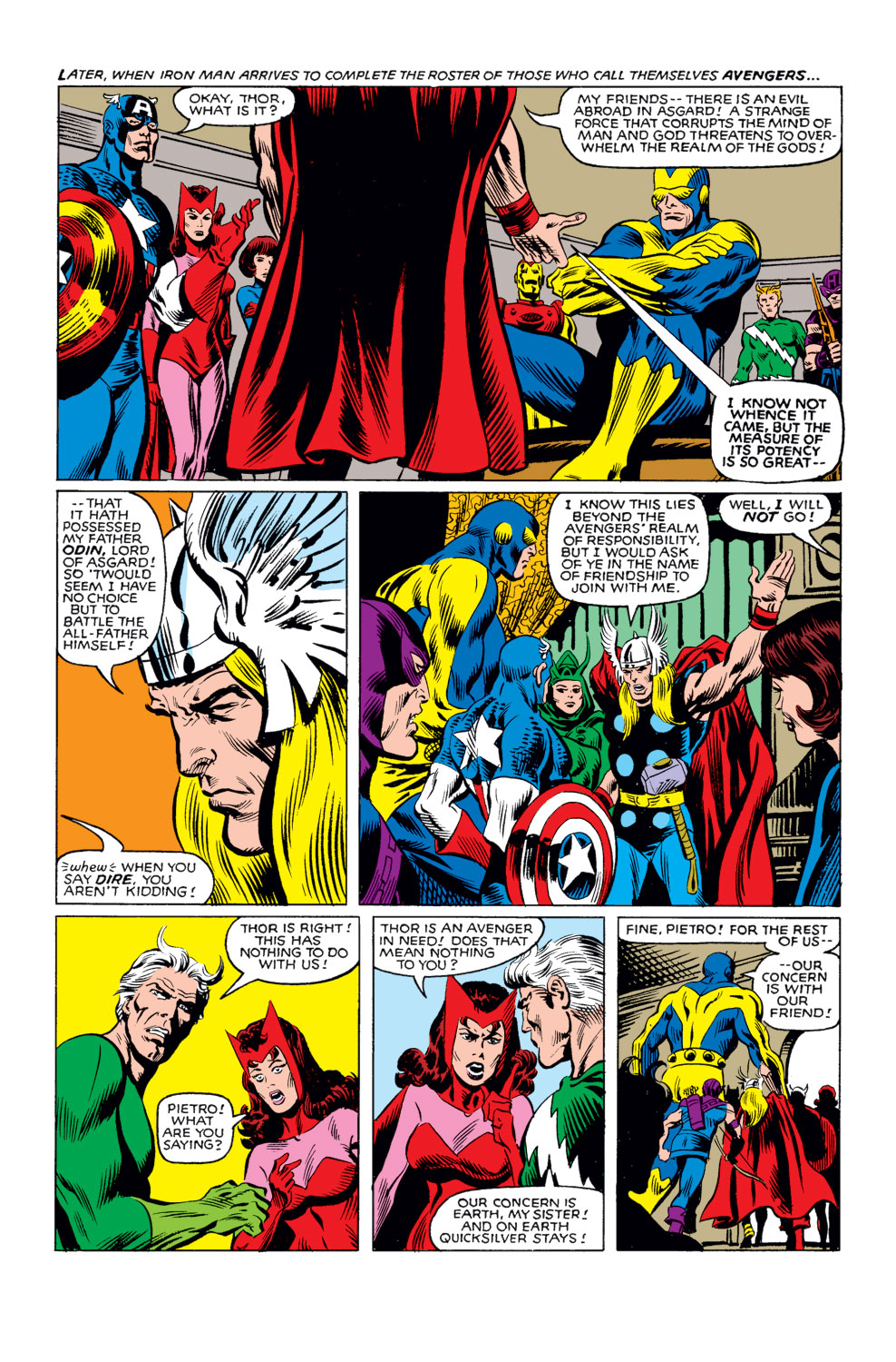 What If? (1977) Issue #25 - Thor and the Avengers battled the gods #25 - English 7